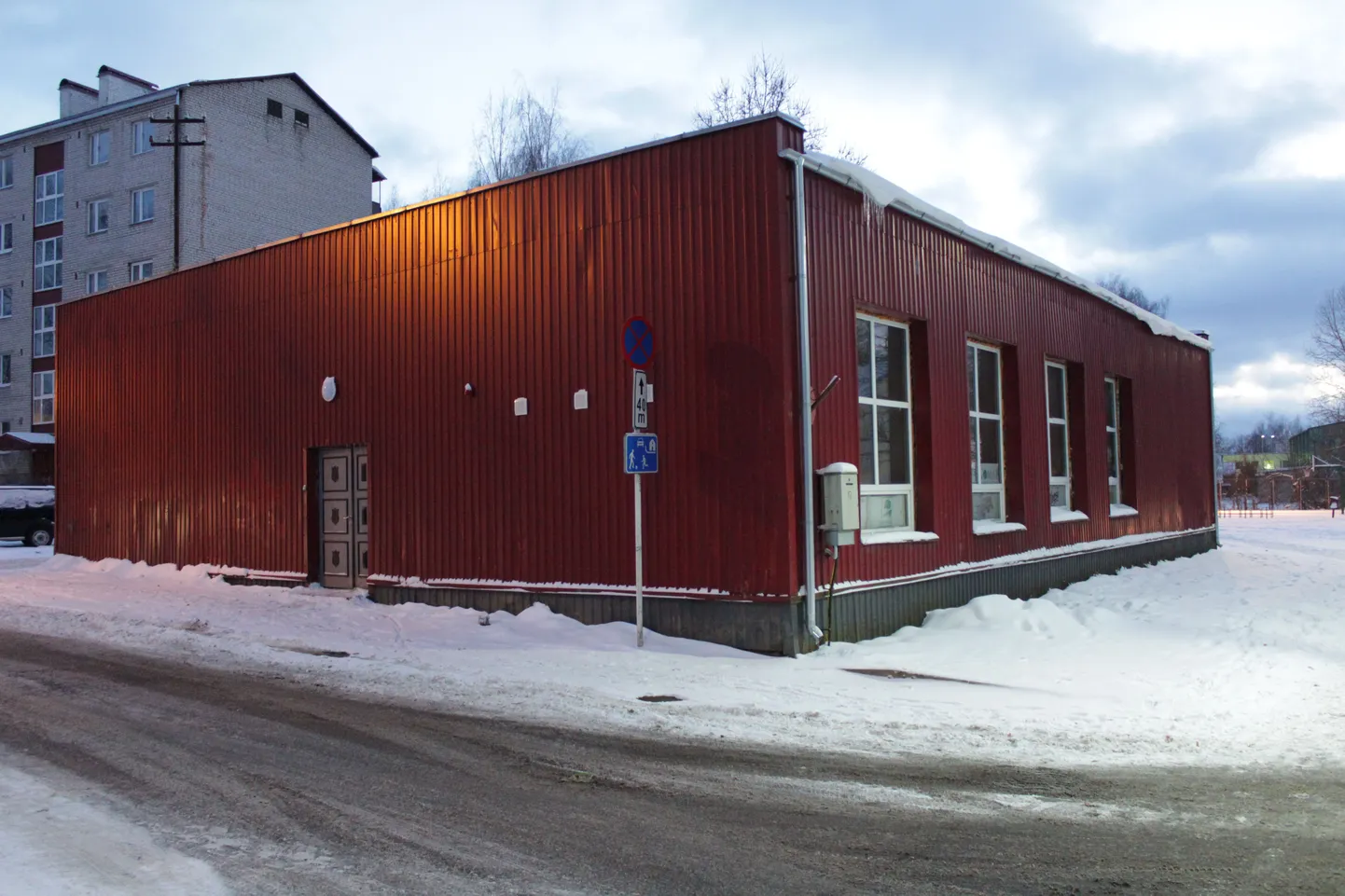 Valga FC Warriori olmehoone valmib endisesse päästeteenistuse majja Kungla tänaval.