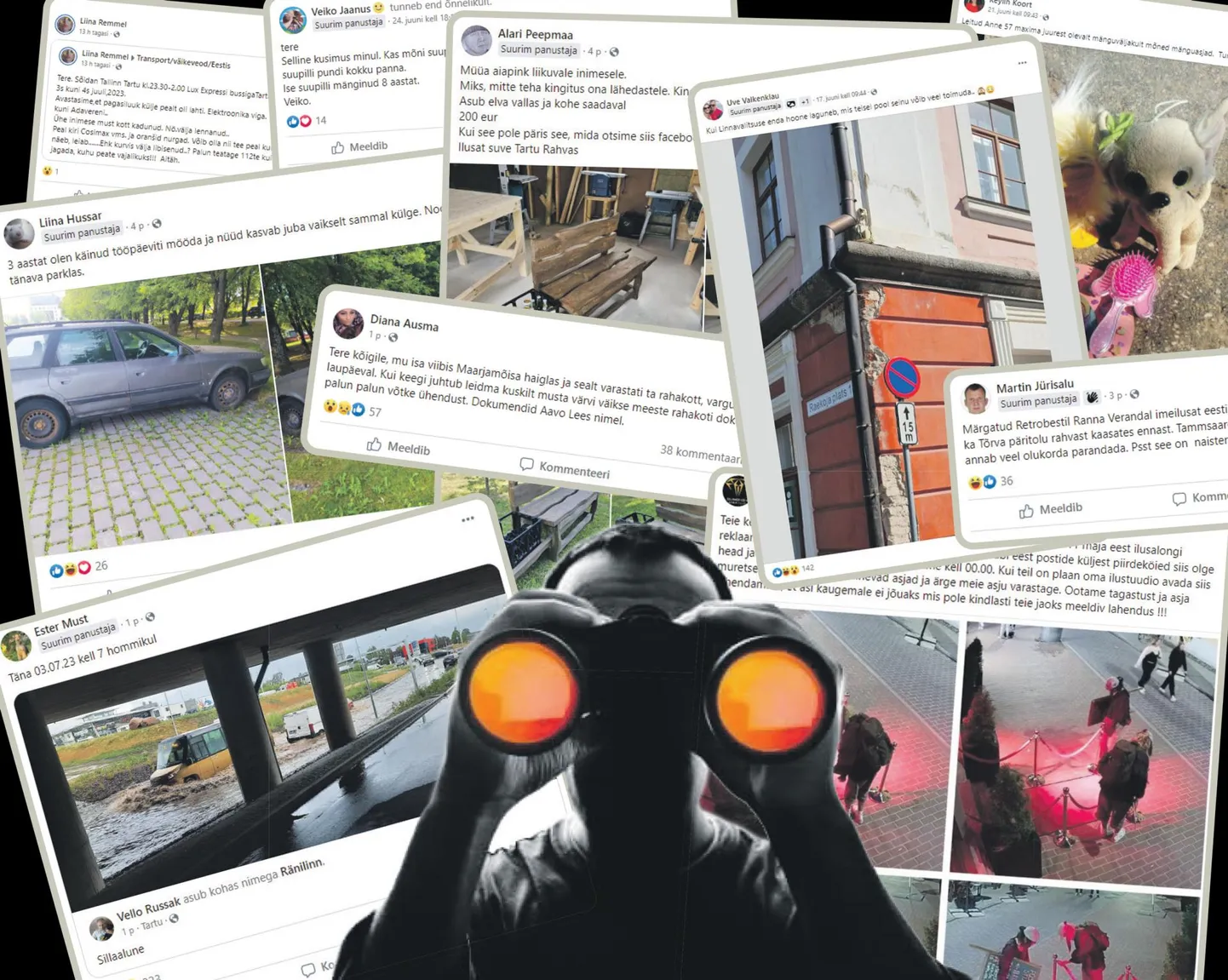 Kuvatõmmised grupist «Märgatud: Tartus».