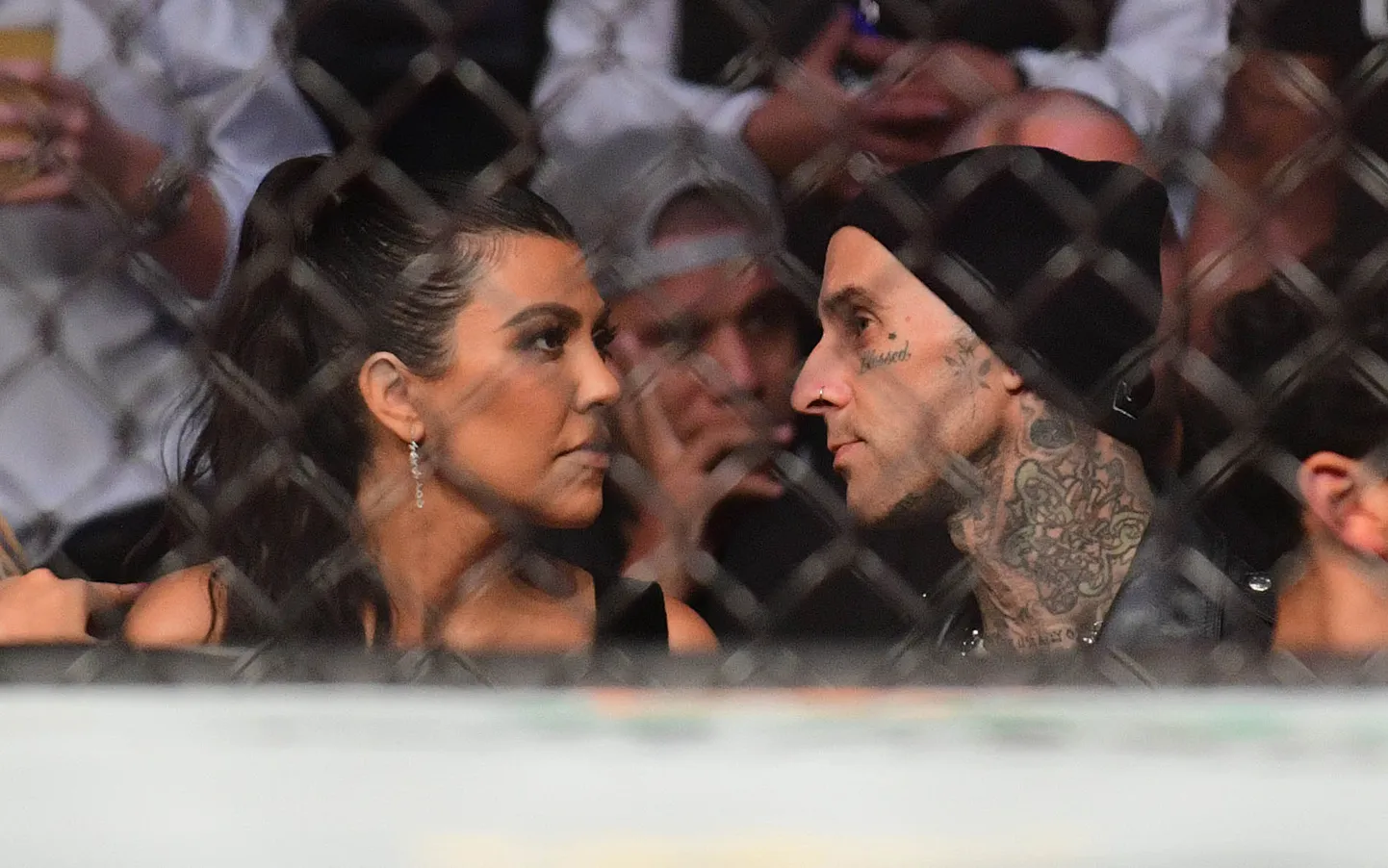 Kourtney Kardashian ja Travis Barker Las Vegases.