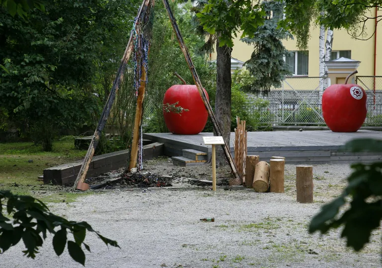 Steineri aia lava oli kasitusel kümmekond aastat.