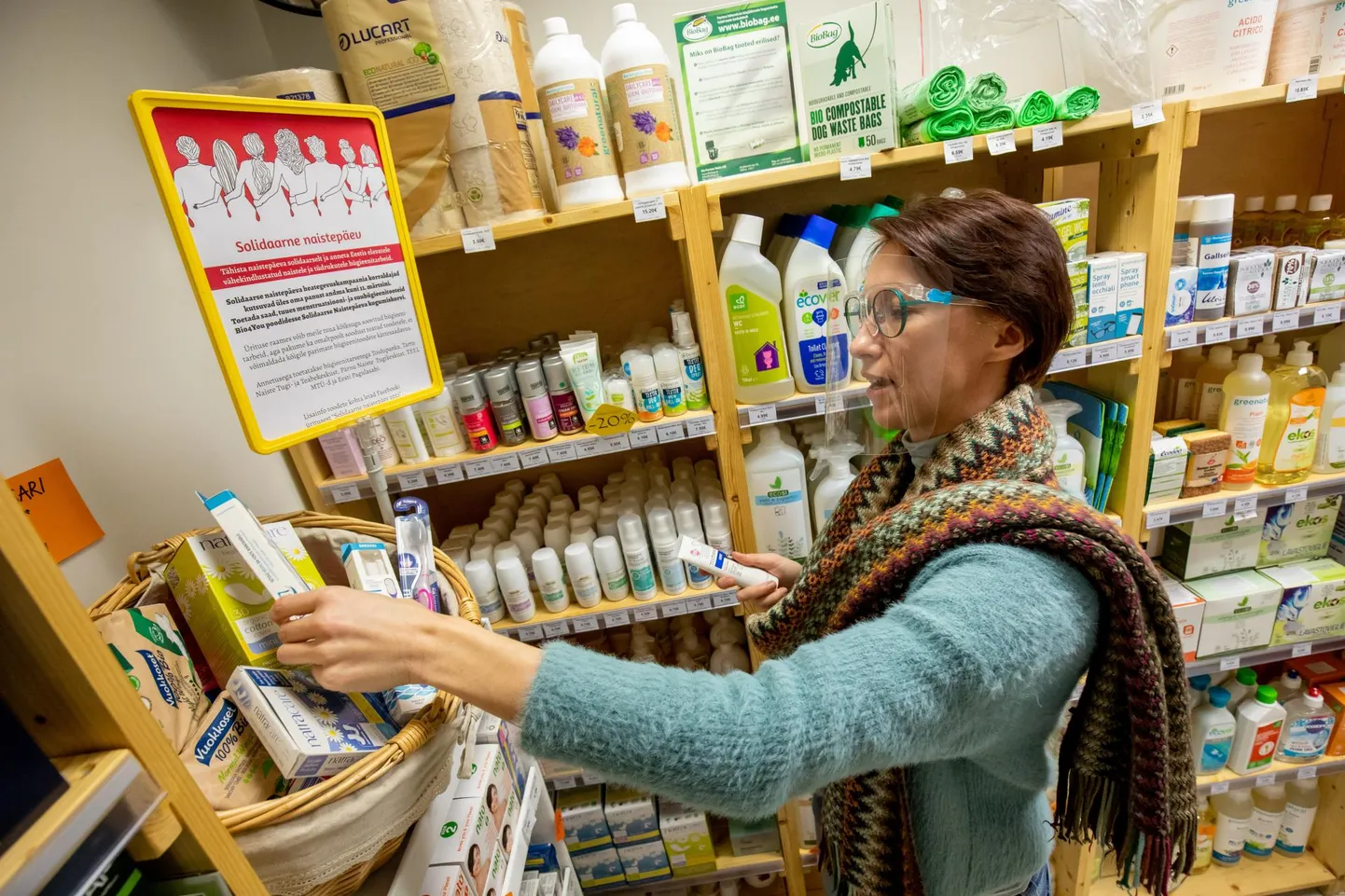Bio4You kaupluse juhataja Kersti Kesküla sõnutsi mõjutab annetajate arvu koroonaviiruse levik.