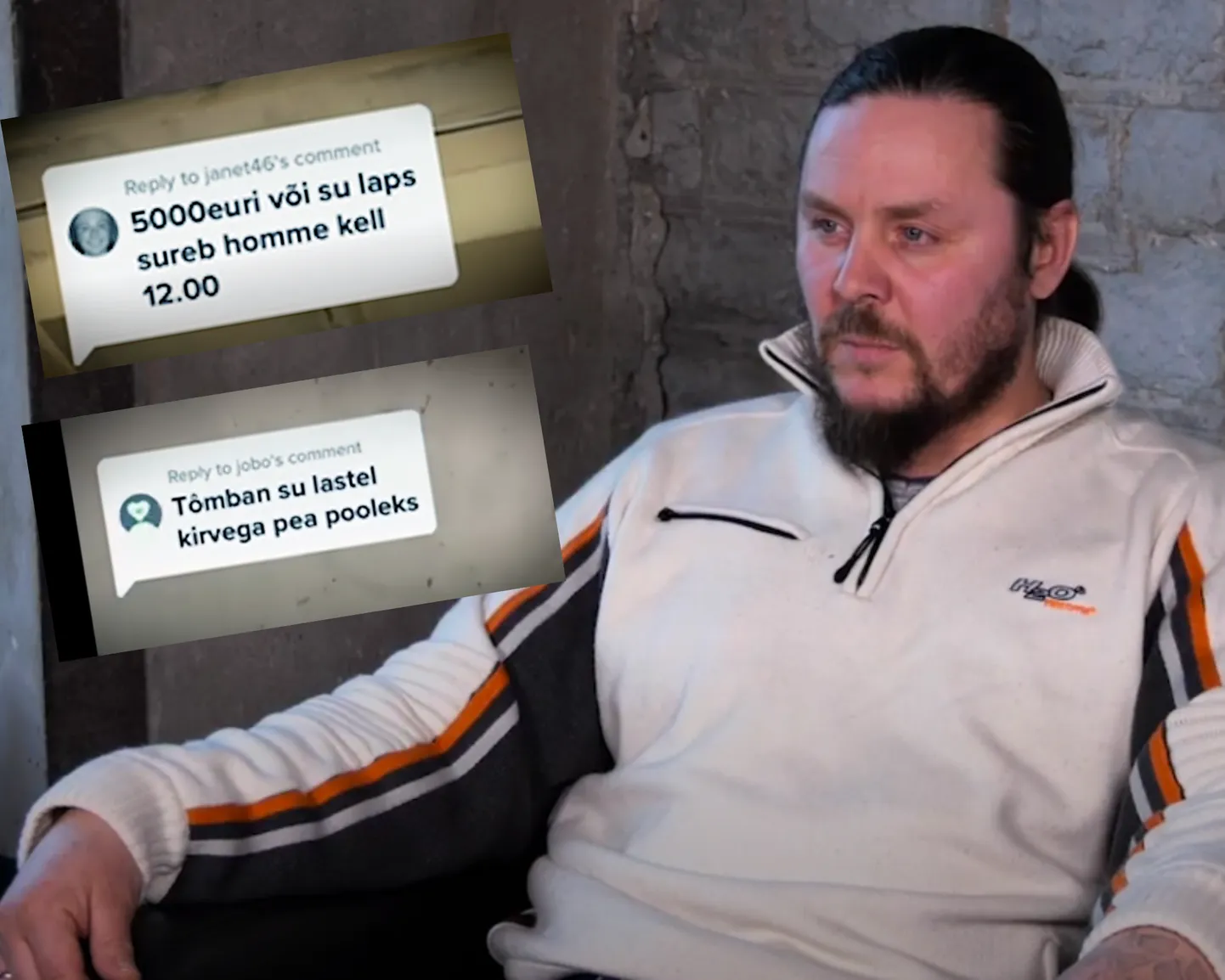 TikTokis ähvarduste ohvriks langenud Andres Sarapuu.