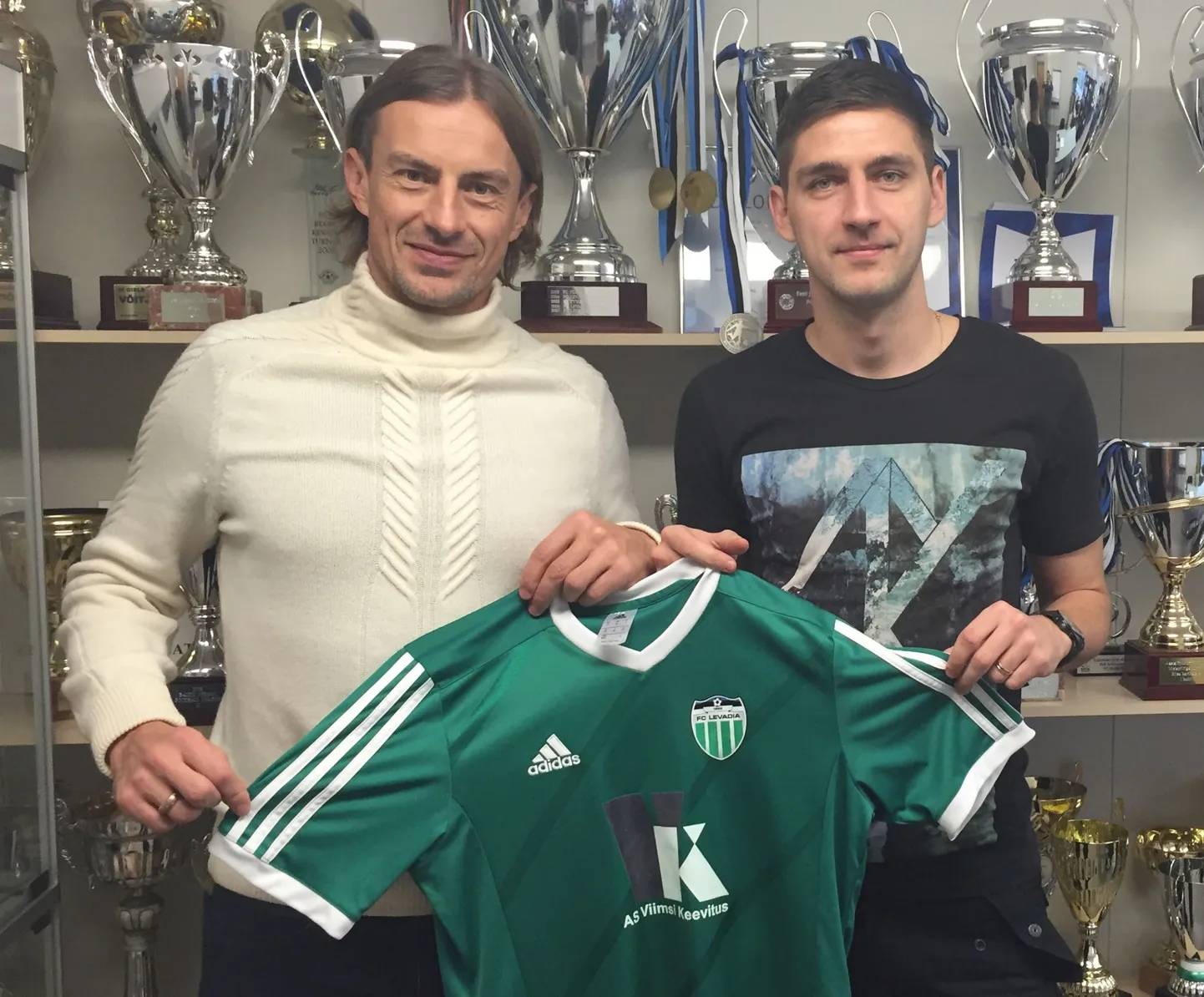 Sergei Pareiko ja Igor Morozov.