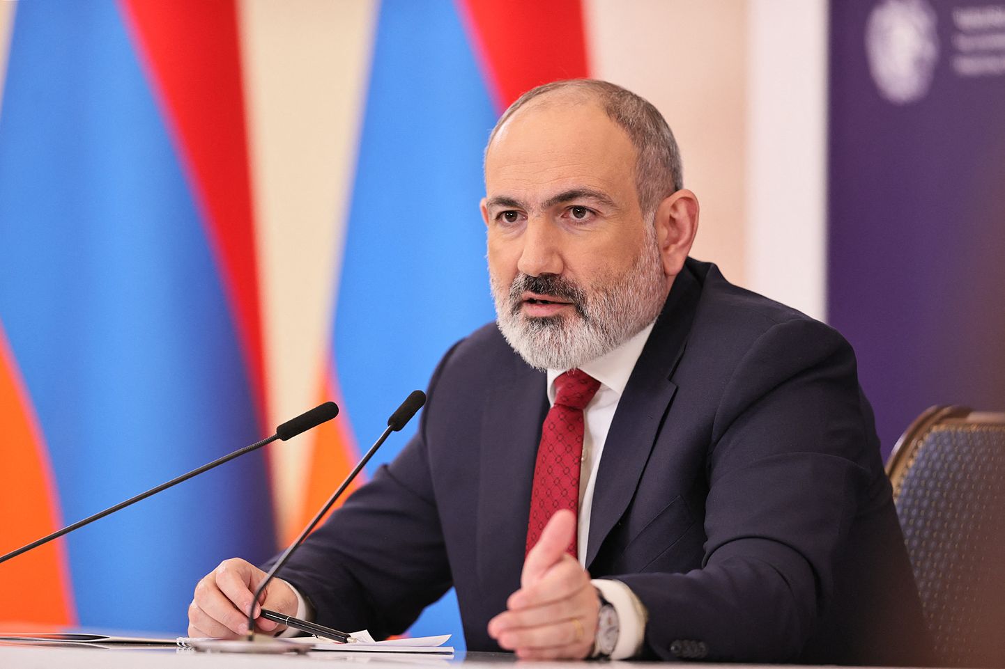 Armeenia peaminister Nikol Pašinjan Jerevanis 14. märts 2023.