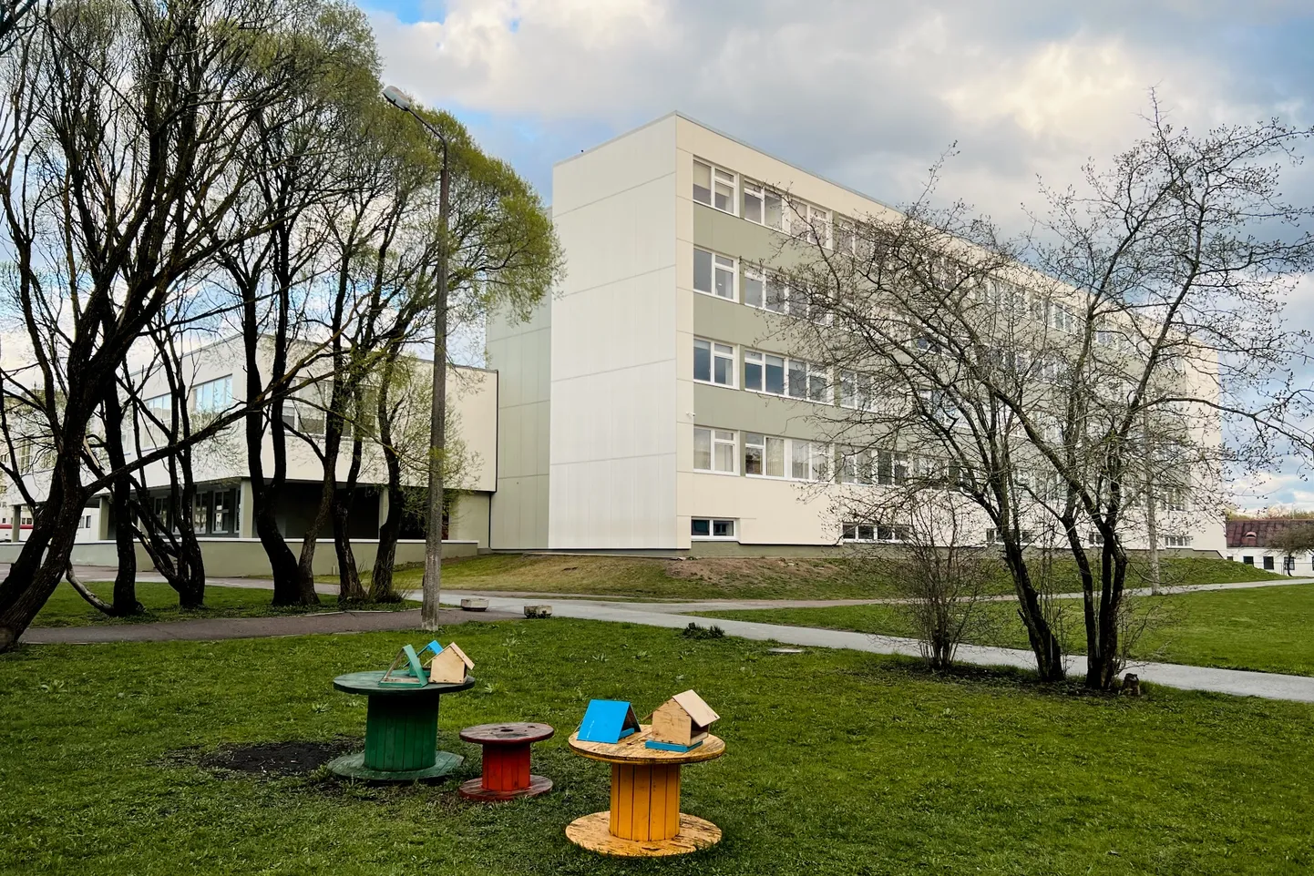 Narva Soldino kool suleti möödunud suvel. Selle asemele ehitatakse peagi uus, tänapäevane koolimaja.