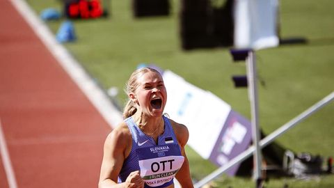 Võimas! Eesti rekordeid purustanud noor sprinter tõusis Euroopa edetabeli liidriks