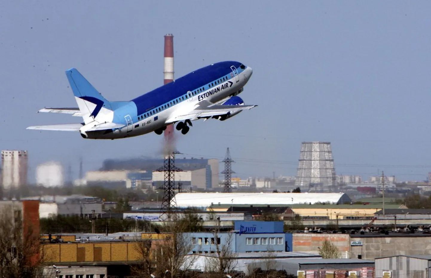 Estonian Airi lennuk..