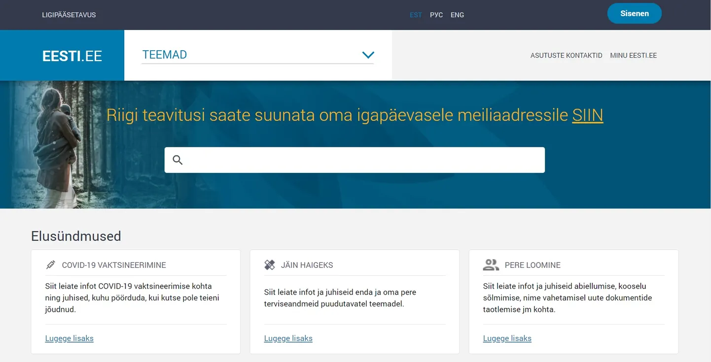 eesti.ee leht