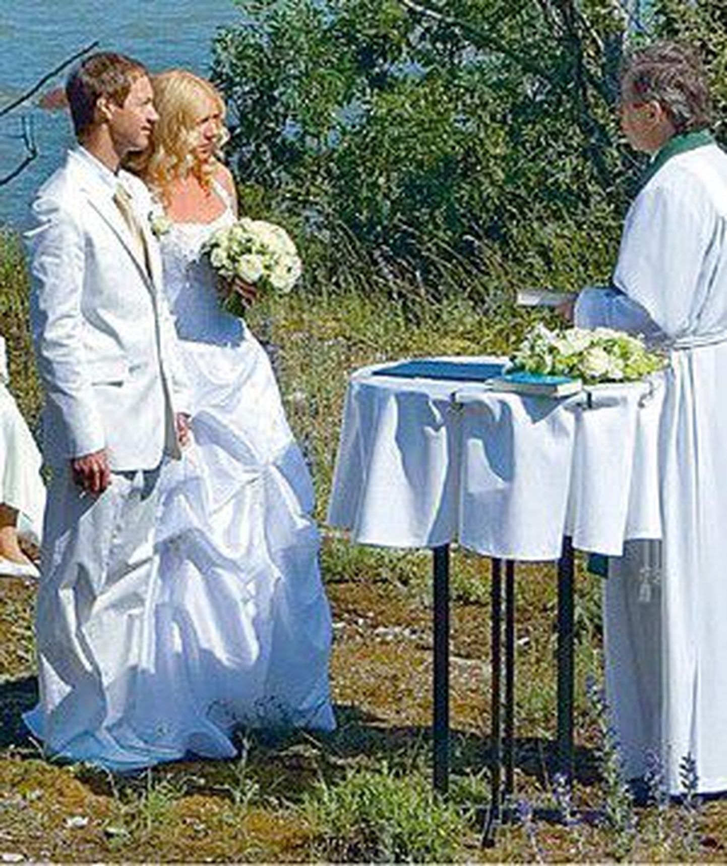 Suusataja ja tantsustaar Kristiina Šmigun ja kinnisvaraettevõtja  Kristjan-Thor Vähi abiellusid 07.07.07