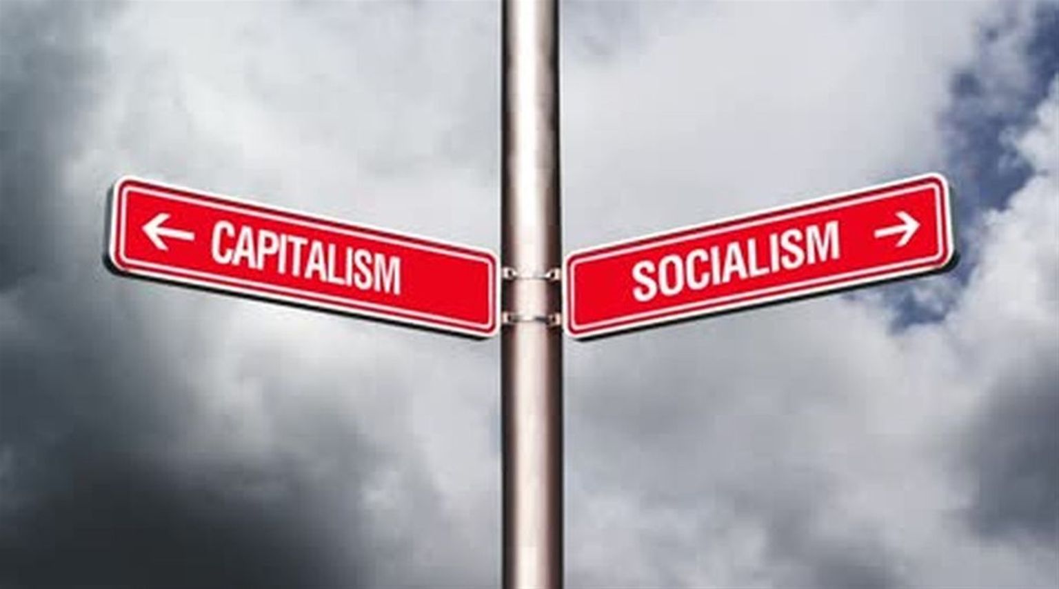 Sotsialism ja kapitalism. Foto on illustratiivne.
