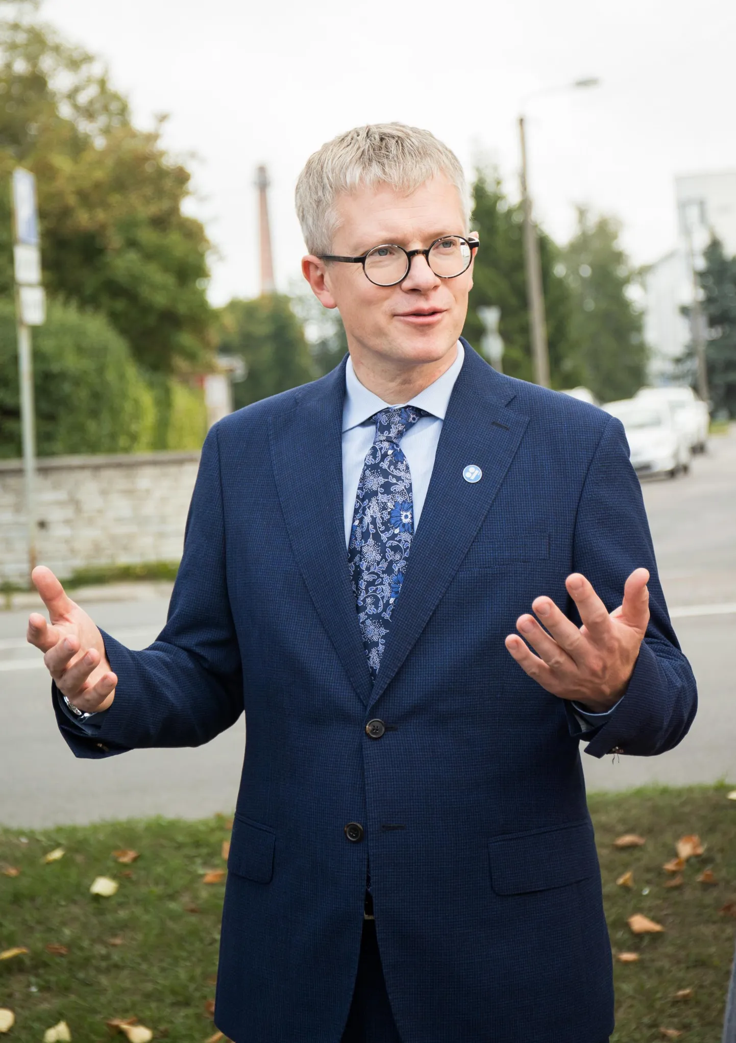 Riigihalduse minister Janek Mäggi Rakveres.