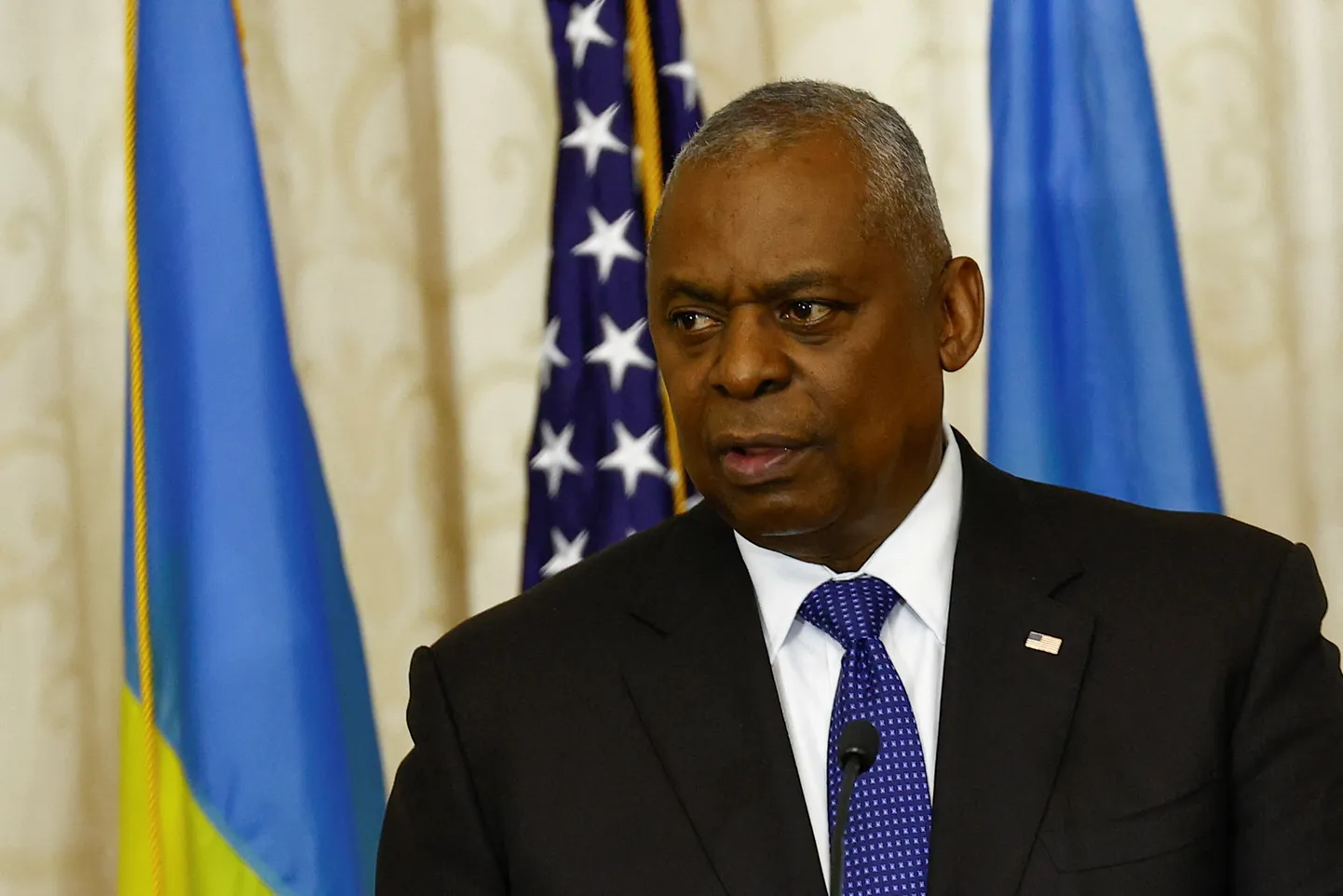USA kaitseminister Lloyd Austin visiidil mullu oktoobris Kiievis.
