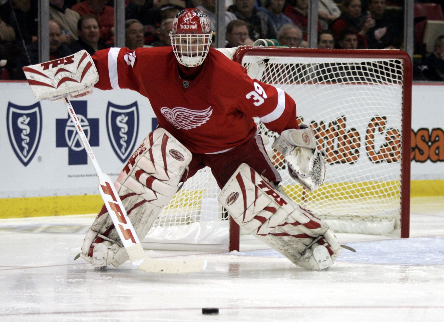 Dominik hašek tuli Detroit Red Wingsiga kahel korral NHLi meistriks.