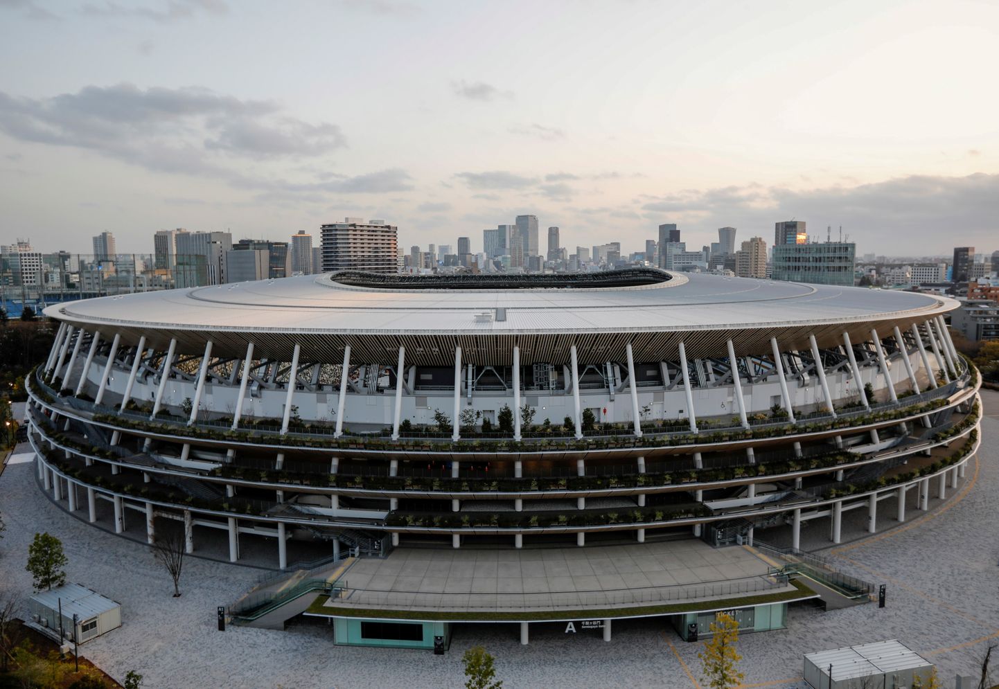 Tokyo 2020 olümpiastaadion.