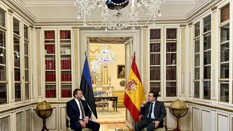 Tsahkna kohtumisel Hispaania välisministriga: tegutseme ühiselt nii Ukraina toetamisel kui julgeoleku tagamisel