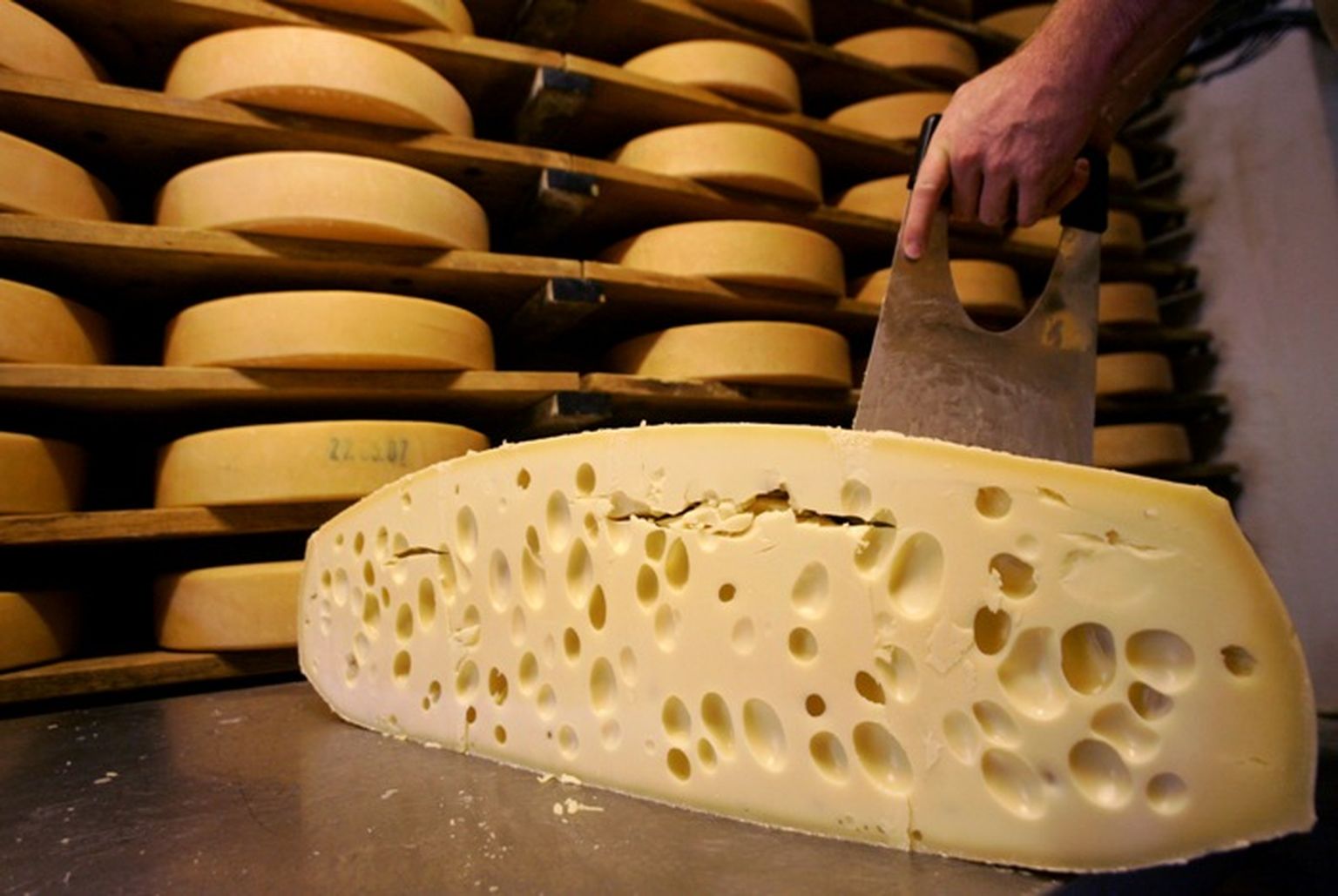 фото изготовления сыра