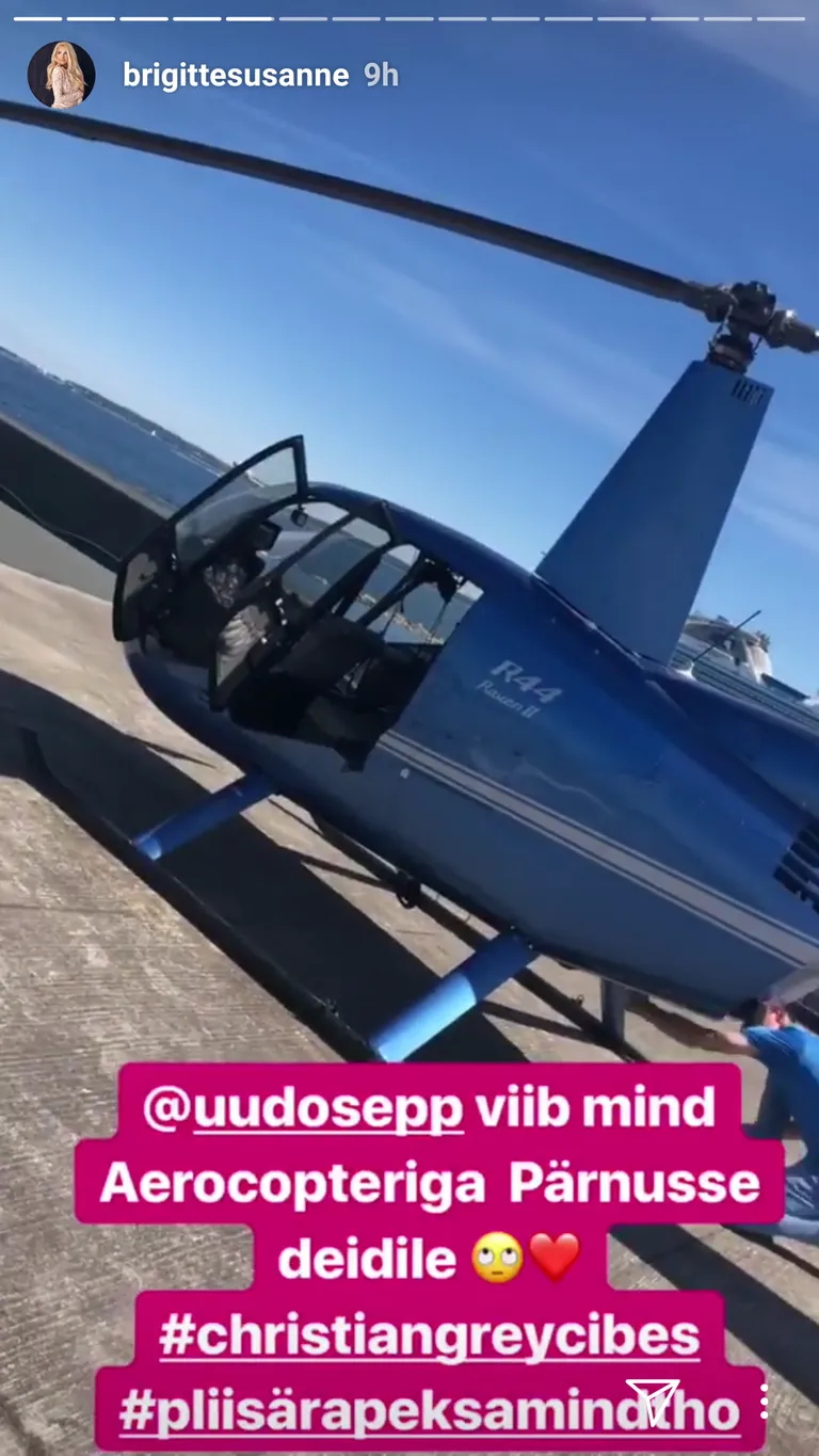 Kuvatõmmis Instagramist.