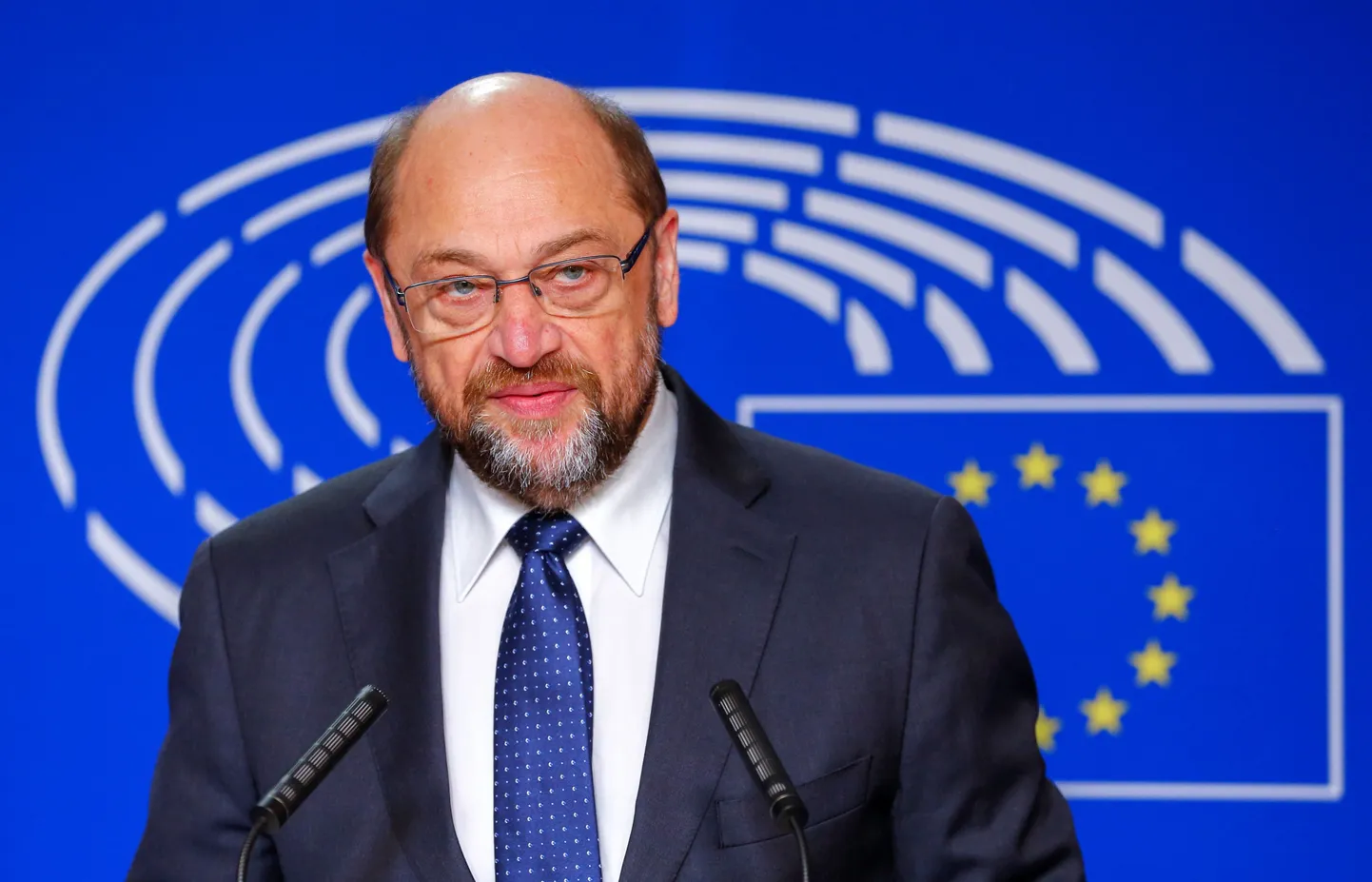 Saksa sotsiaaldemokraatlik partei uus juht, endine europarlamendi president Martin Schulz.