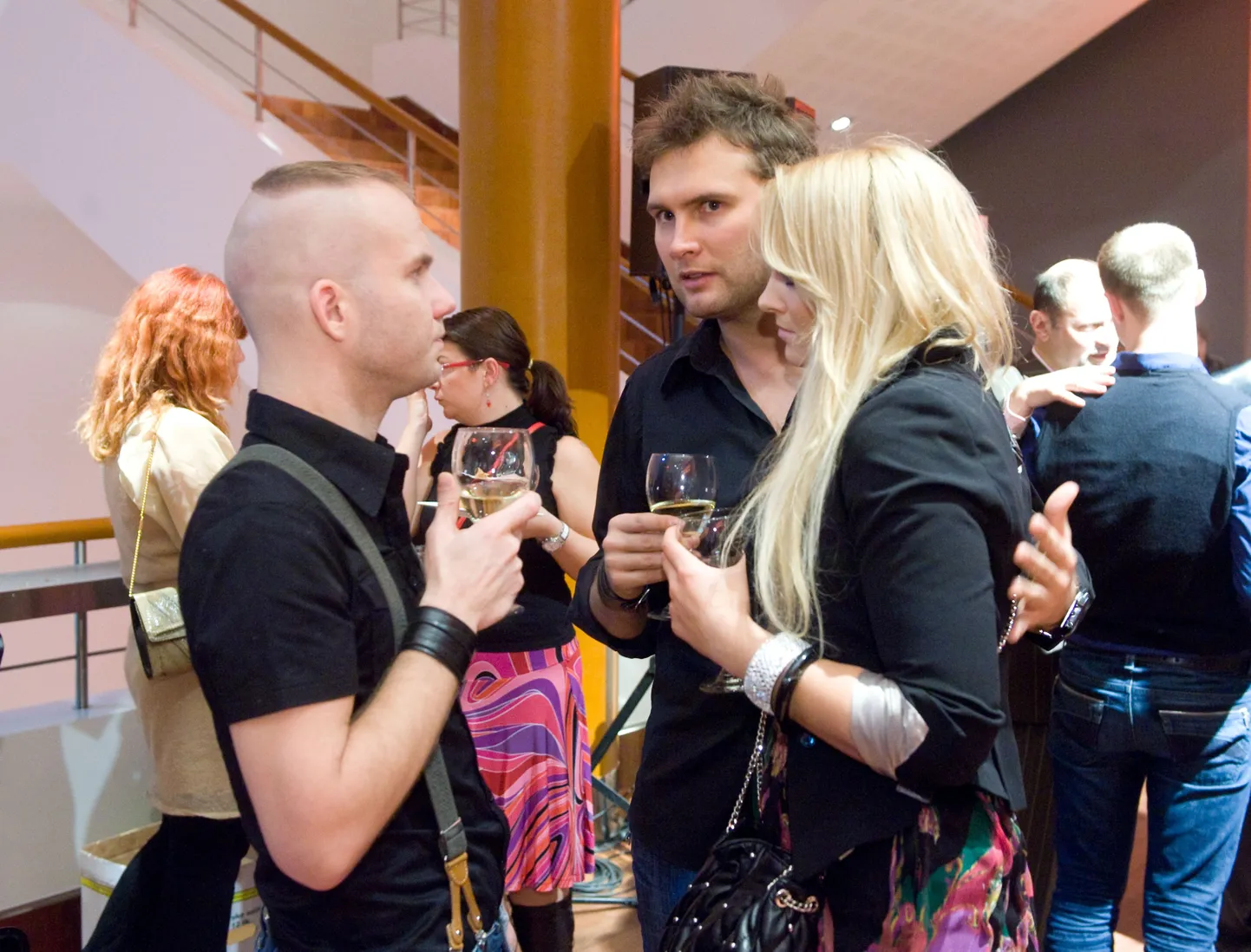 Vanemuise teatri muusikal "Evita" Nokia kontserdimajas. 
LAURI LIIV, KOIT TOOME, KAIA TRIISA