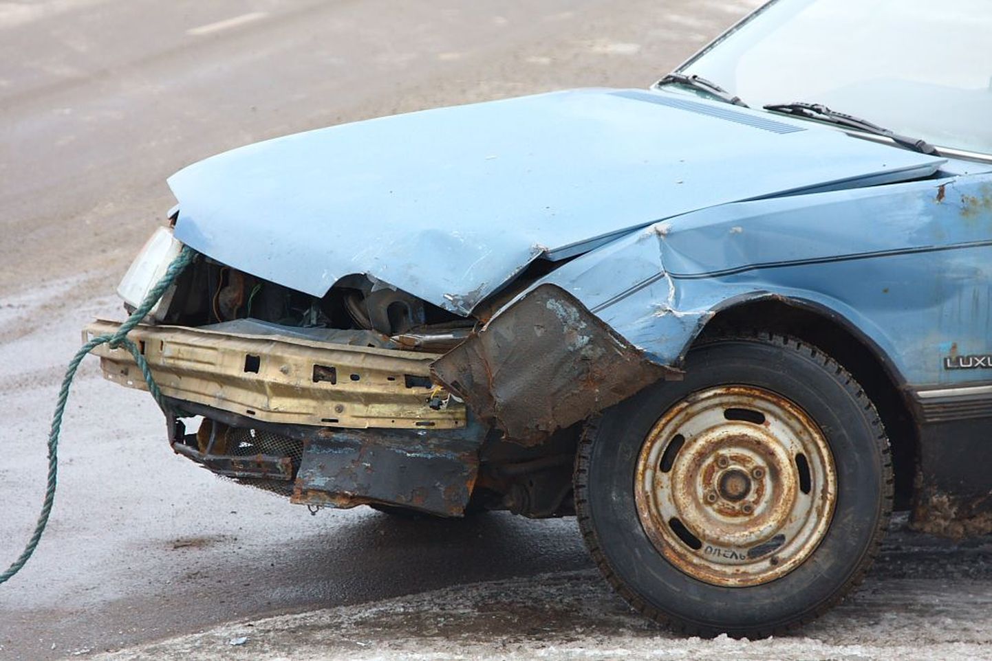 Liiklusõnnetuse põhjustanud Opel