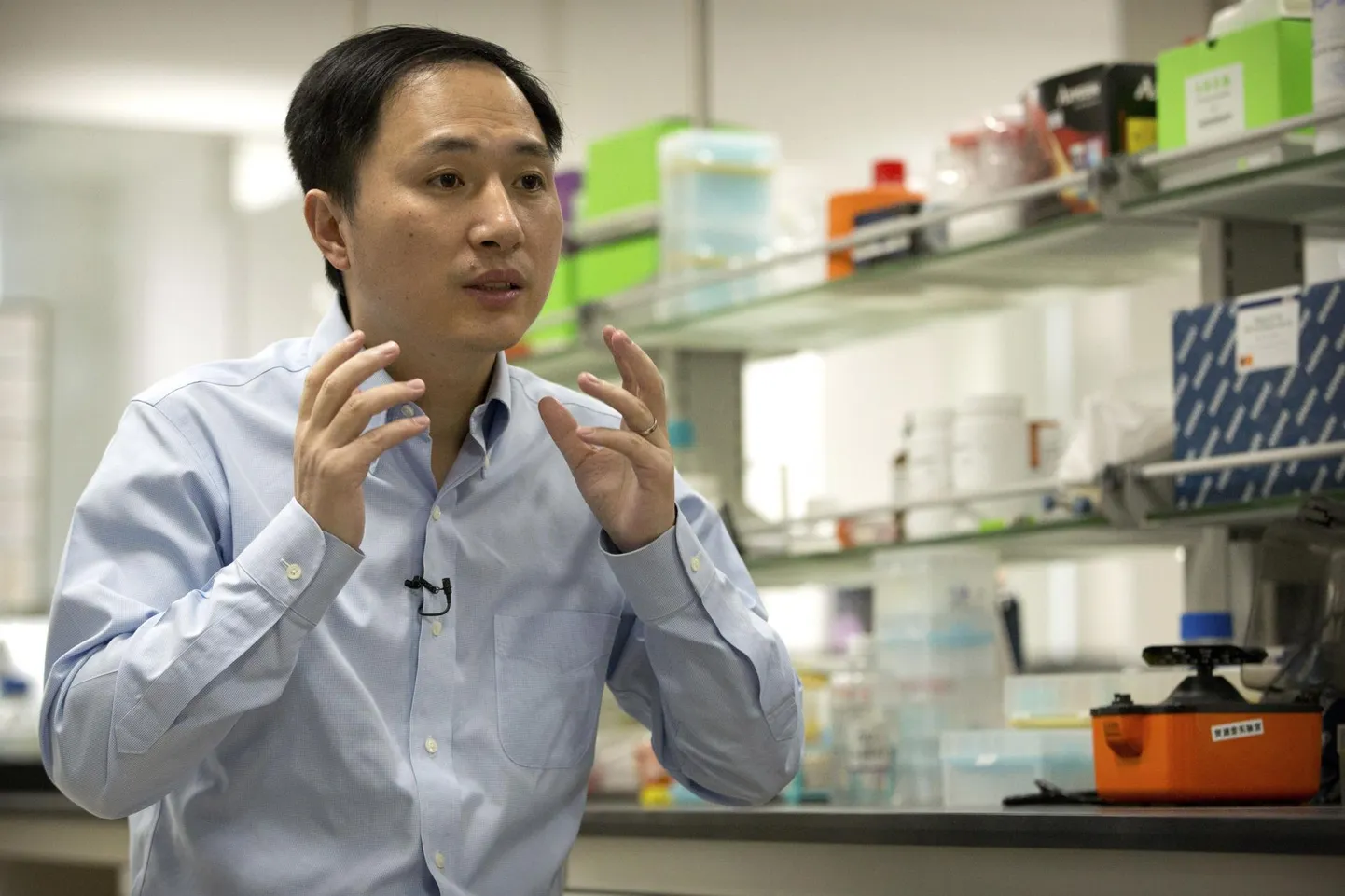 He Jiankui.