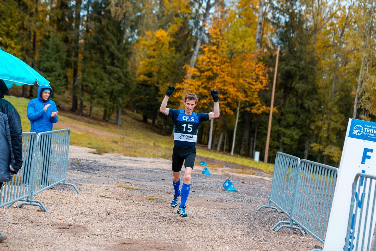 Kahevõistluses triumfeeris Võru spordikooli/Andsumäe suusaklubi esindaja Martti Nõmme.