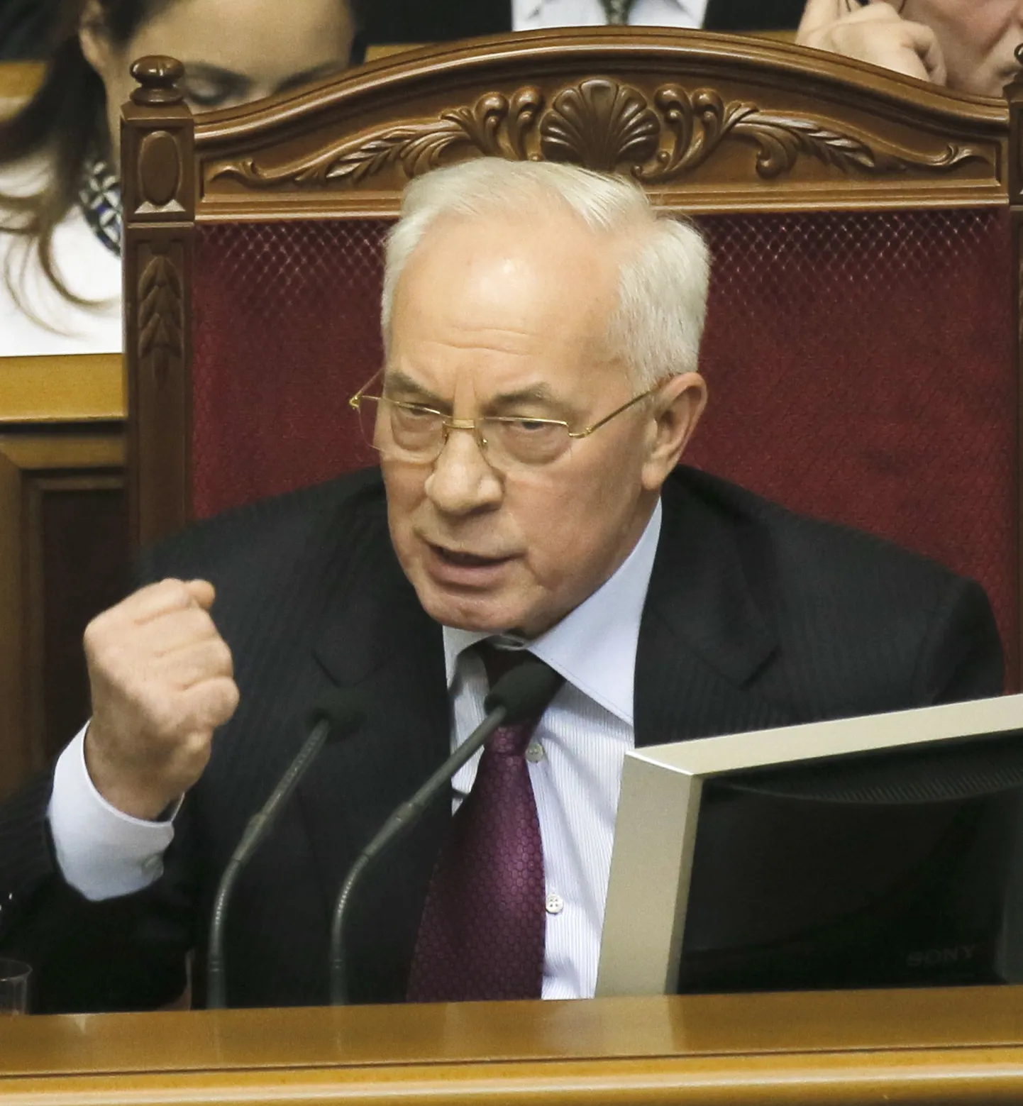 Ukraina peaminister Mõkola Azarov.