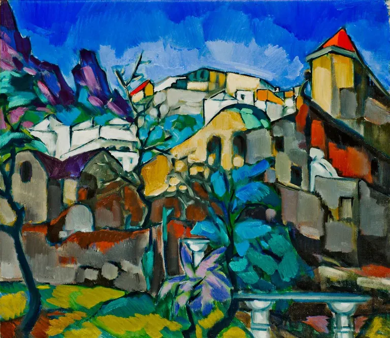 Konrad Mägi «Capri maastik»
