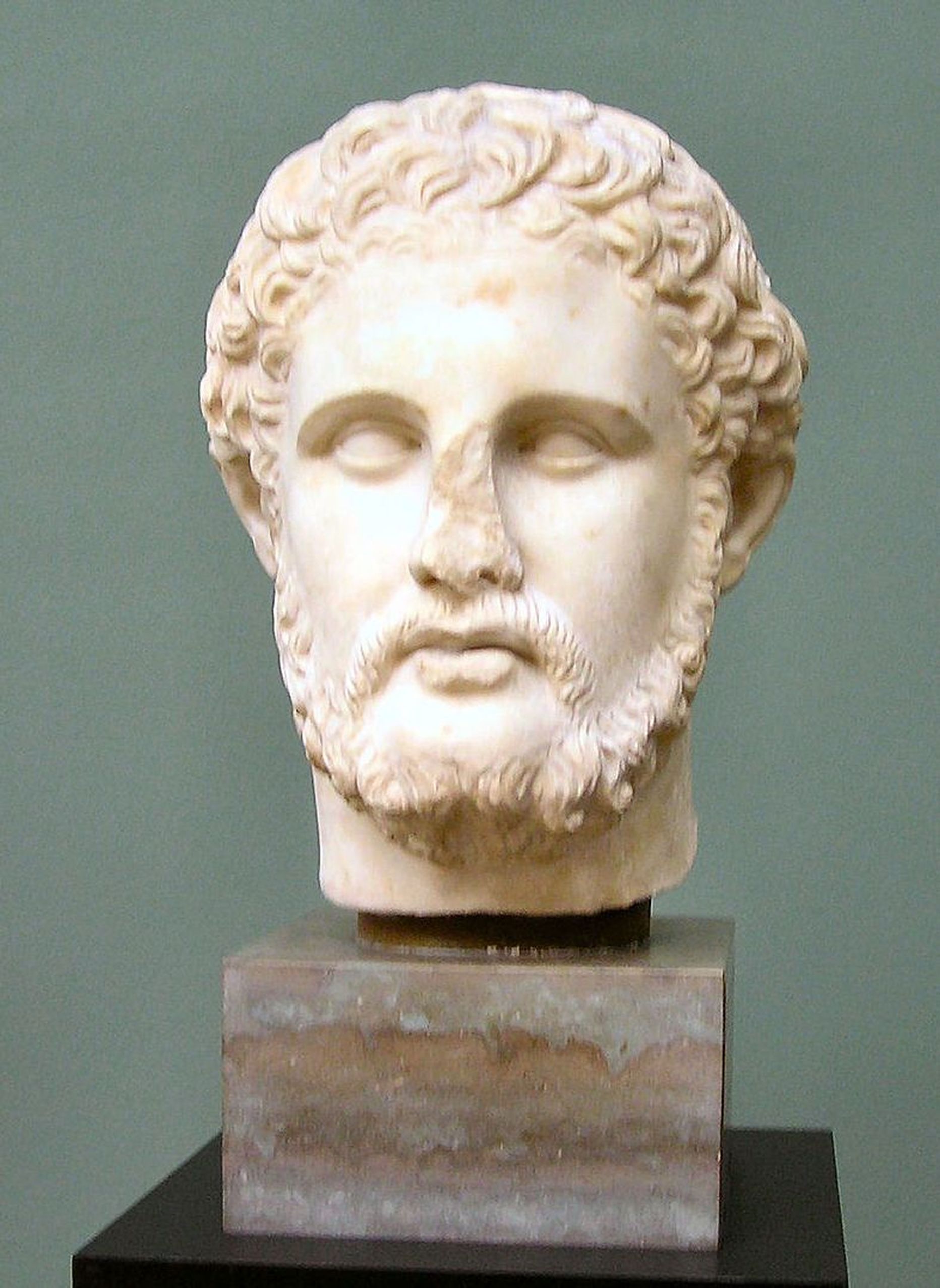 Hellenismi ajastust pärit kuju, mis kujutab Makedoonia kuningat Filippos II
