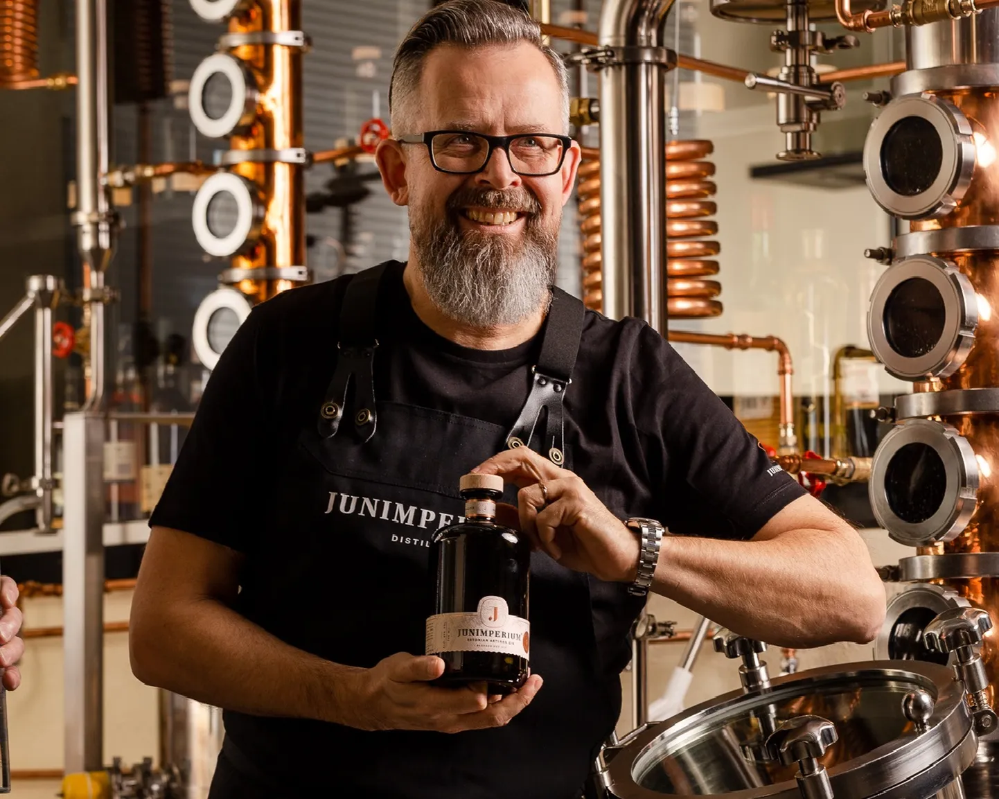 Один из основателей бренда Junimperium Distillery Тарво Яансоо