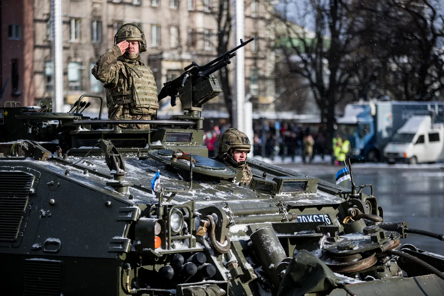 Парад в честь 104-й годовщины Эстонской Республики пройдет в Таллинне.