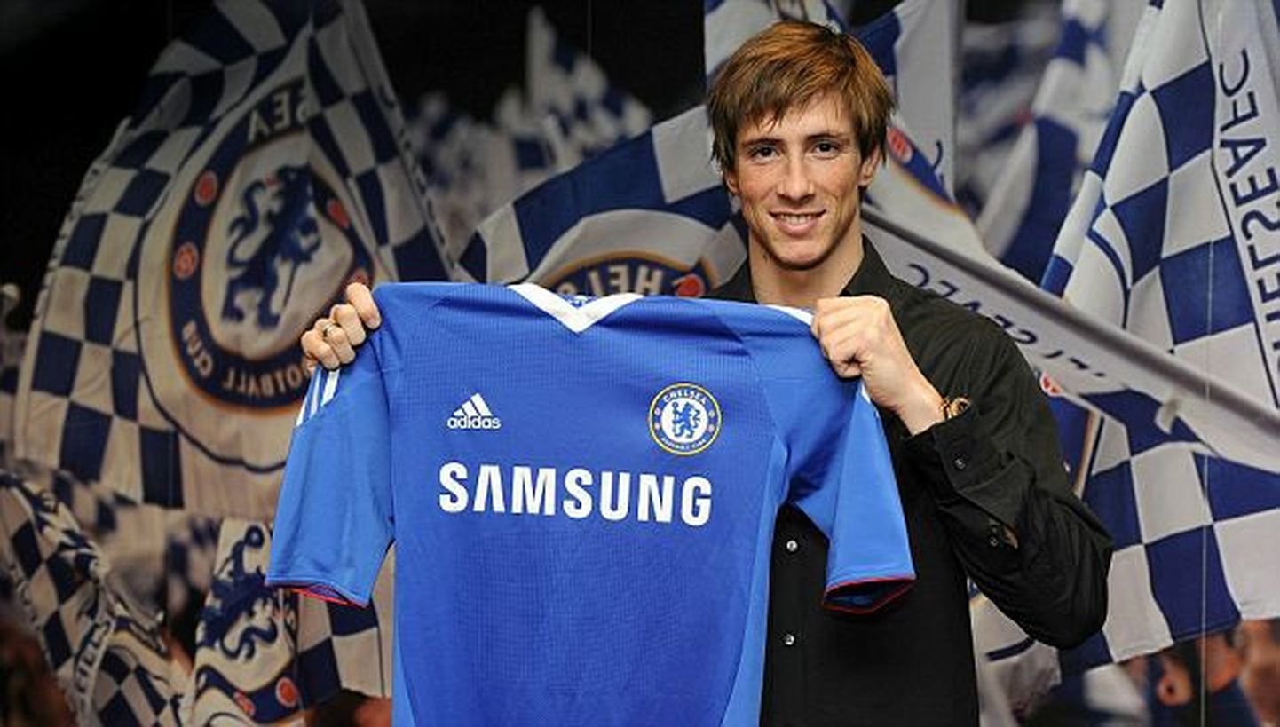 Londoni Chelsea maksis Fernando Torrese eest kõigi aegade neljanda üleminekusumma.