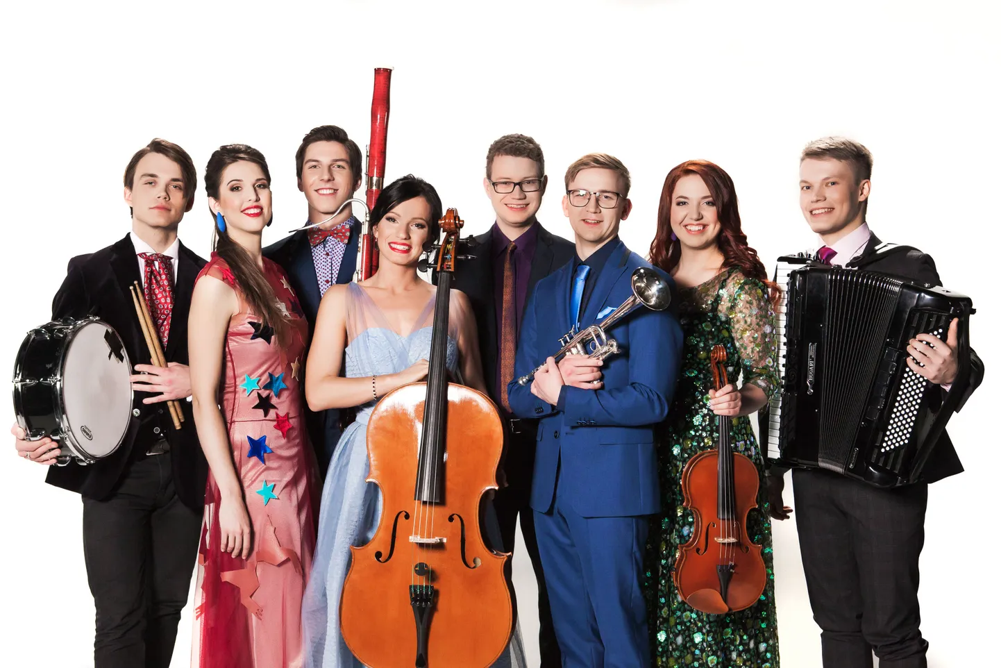 Siin nad on, «Klassikatähed 2016» kaheksa noort ja andekat kandidaati.