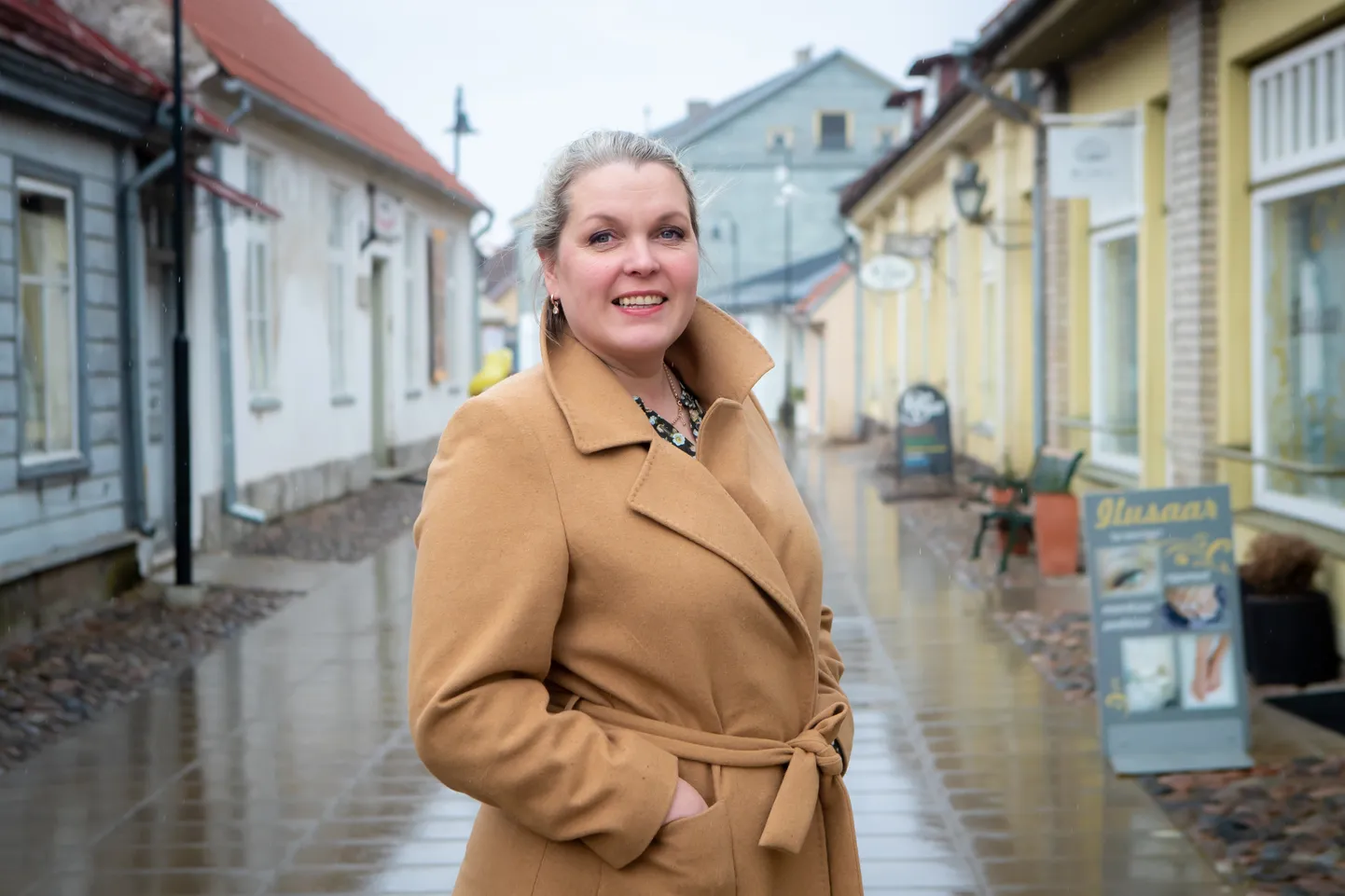 Muhu valla sotsiaalnõunik Anneli Tõru.