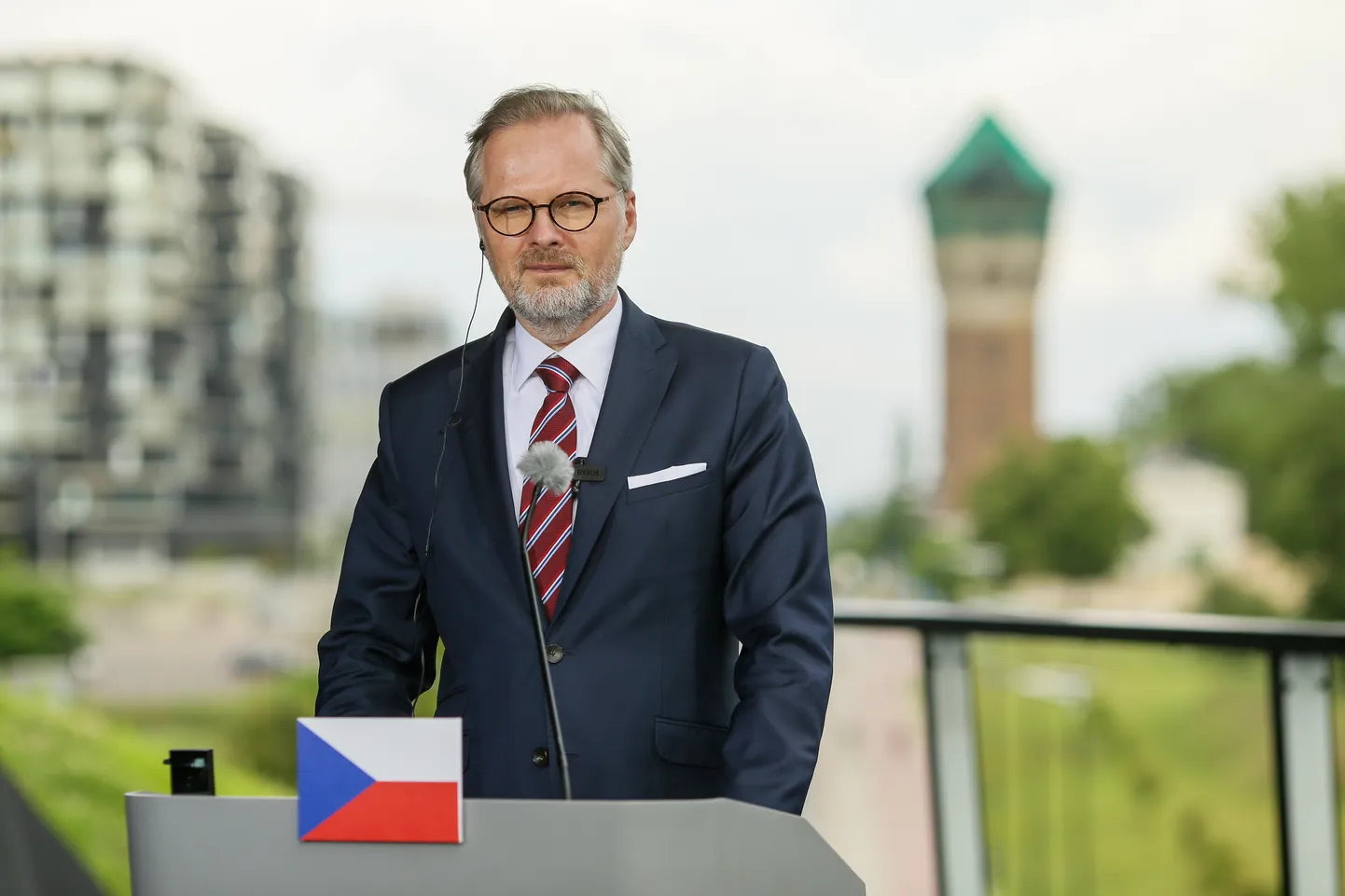 Čehijas premjerministrs Petrs Fiala