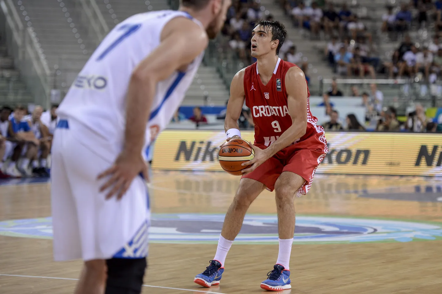 Dario Saric olümpia kvalifikatsiooniturniiril.