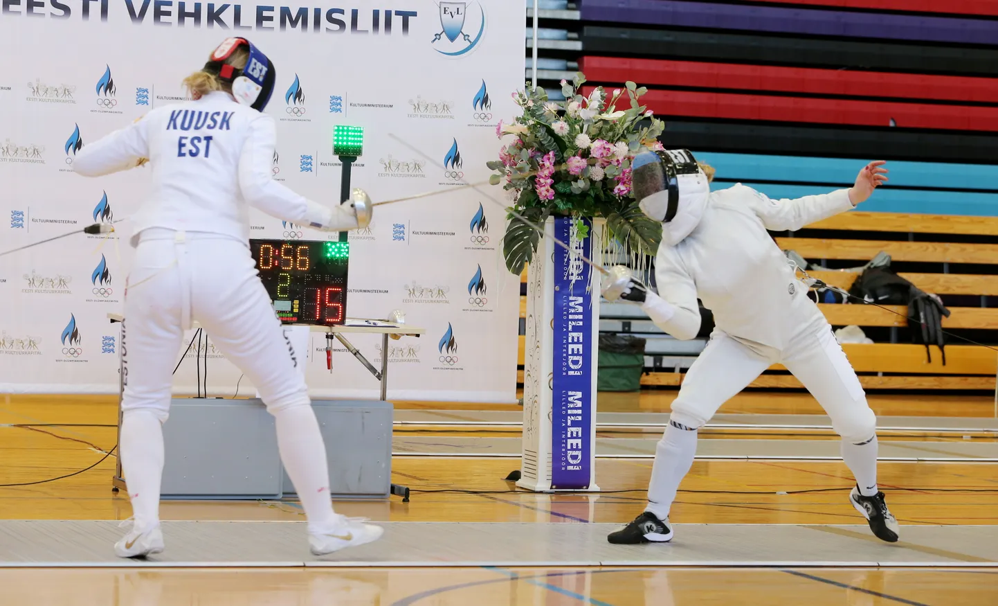 Kristina Kuusk (vasakul).