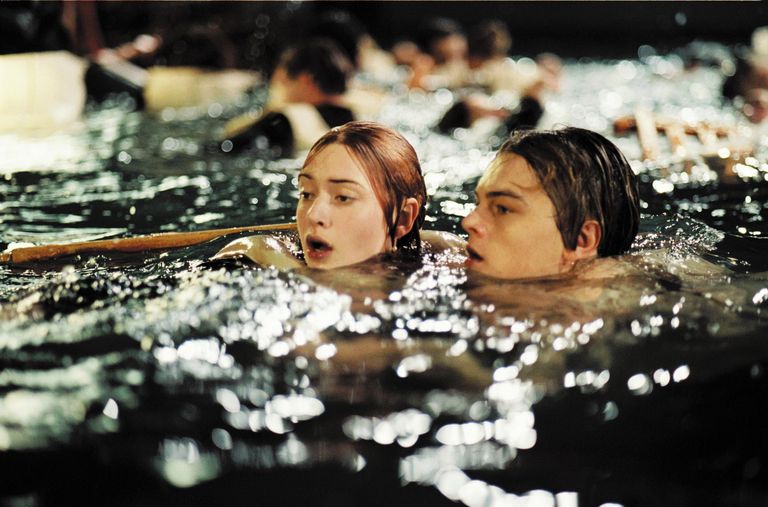 Kate Winslet ja Leonardo DiCaprio filmis «Titanic»