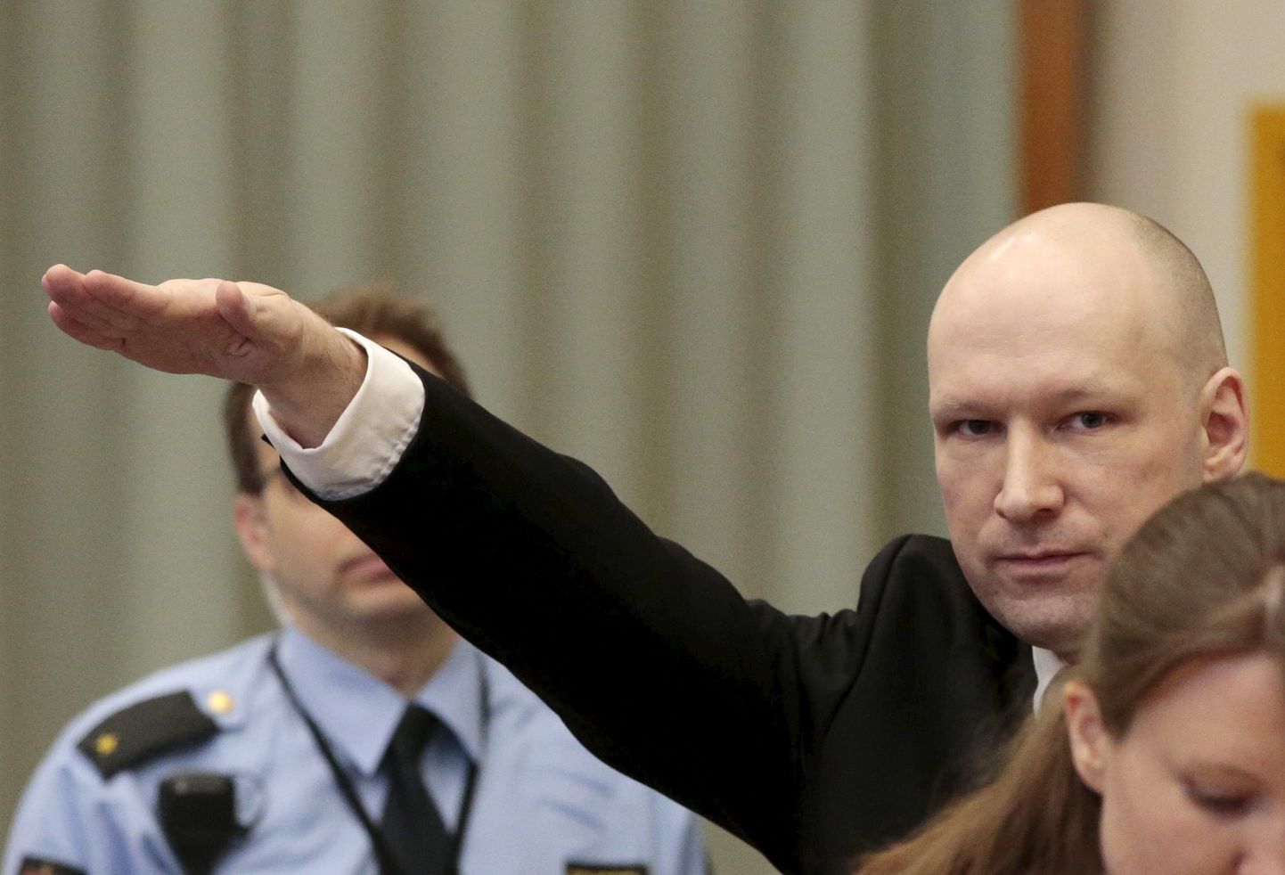 Breivik eile kohtus.
