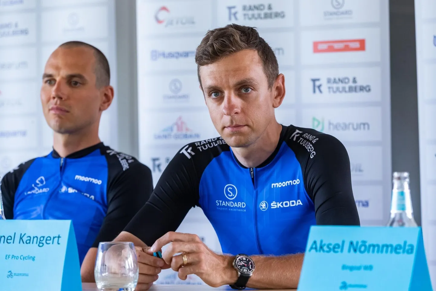 Tanel Kangert (paremal) tõusis Girol kahe koha võrra.