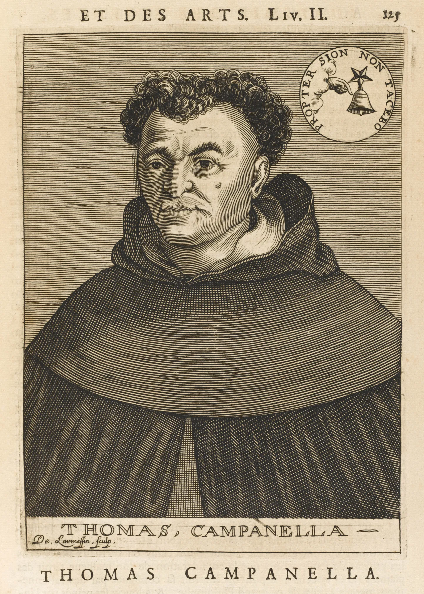 Itaalia filosoof Tommaso Campanella (1568–1639).