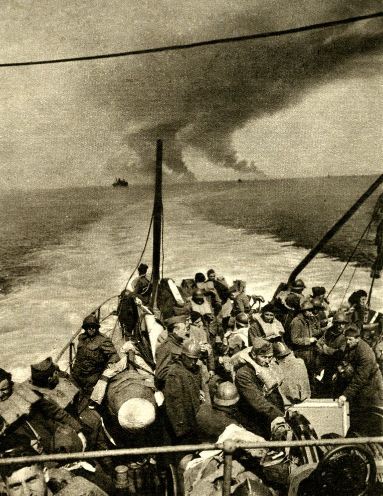 Liitlassõdurite evakueerimine Prantsusmaalt Dunkerque'ist 1940. aastal