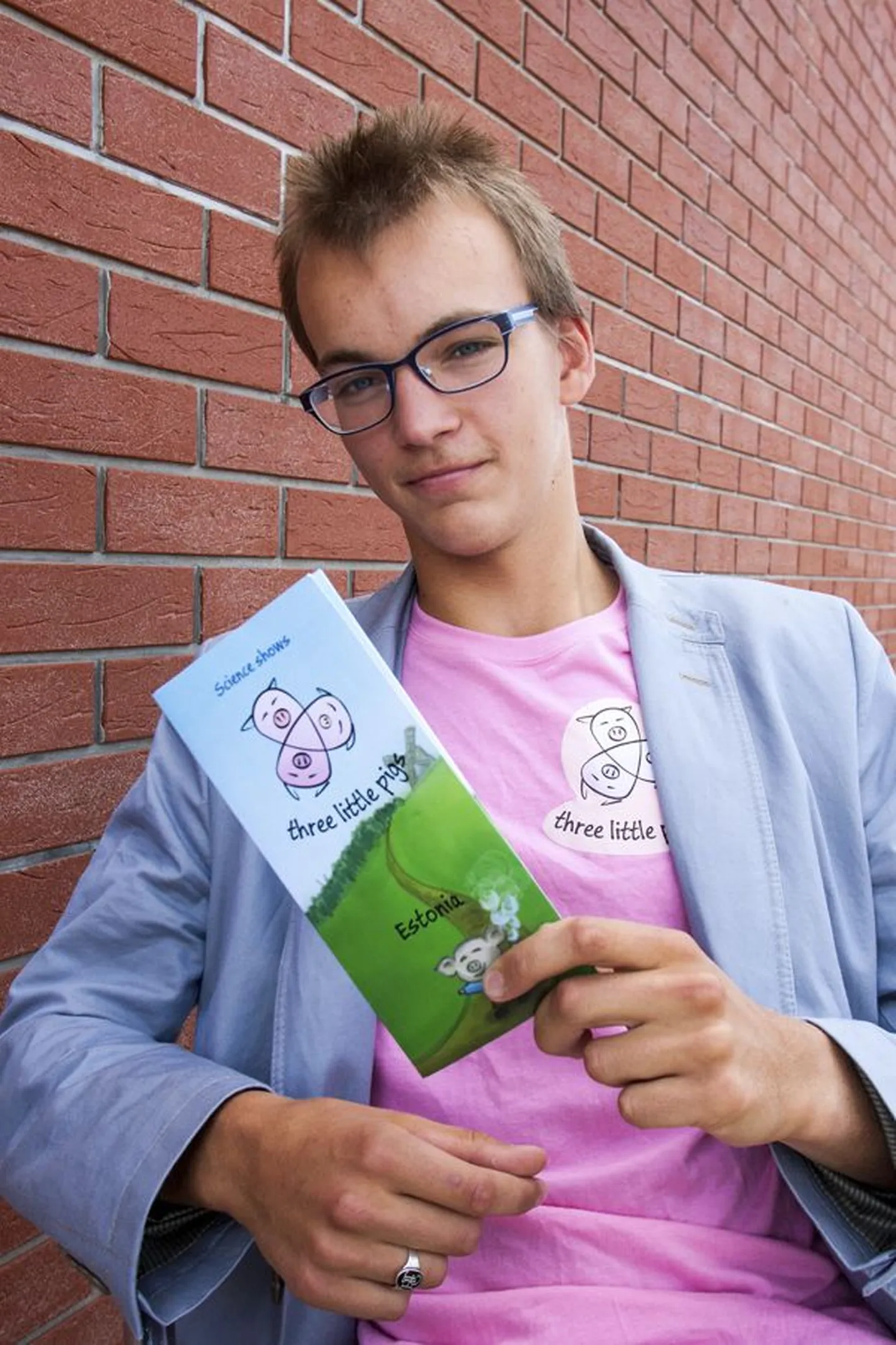Euroopa parima õpilasfirma logo ja graafiliste lahenduste üks autoritest on Viljandi noormees Taavet Kutsar.