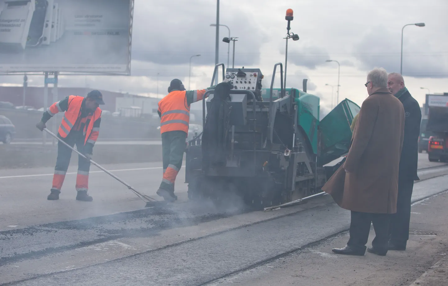 Sel aastal algas kevadine tänavate hooldusremont juba 3. aprillil.