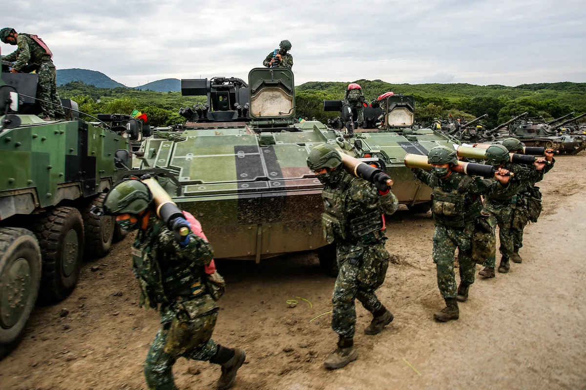 Sõjaline õppus Taiwanis 7. septembril 2022
