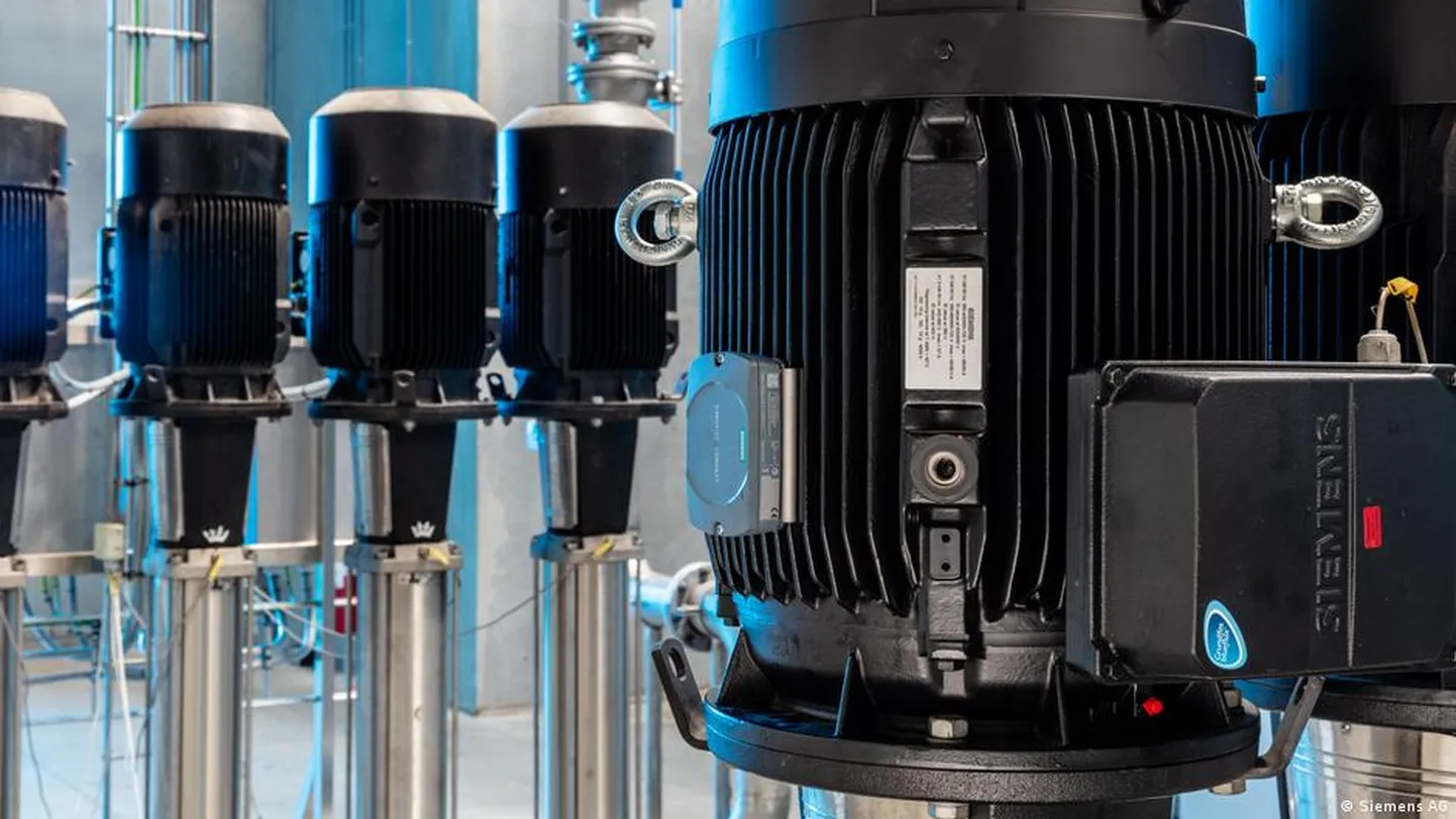 Насосы Grundfos c двигателями Siemens