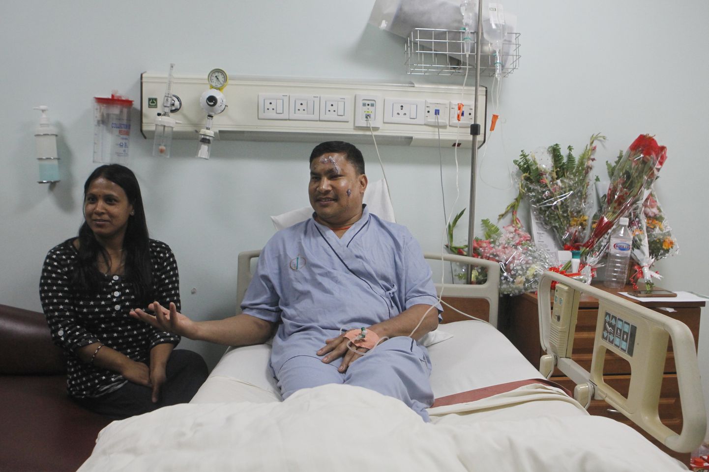 Kathmandu lennuõnnetuses ellujäänud nepallane Dayaram Tamrakar