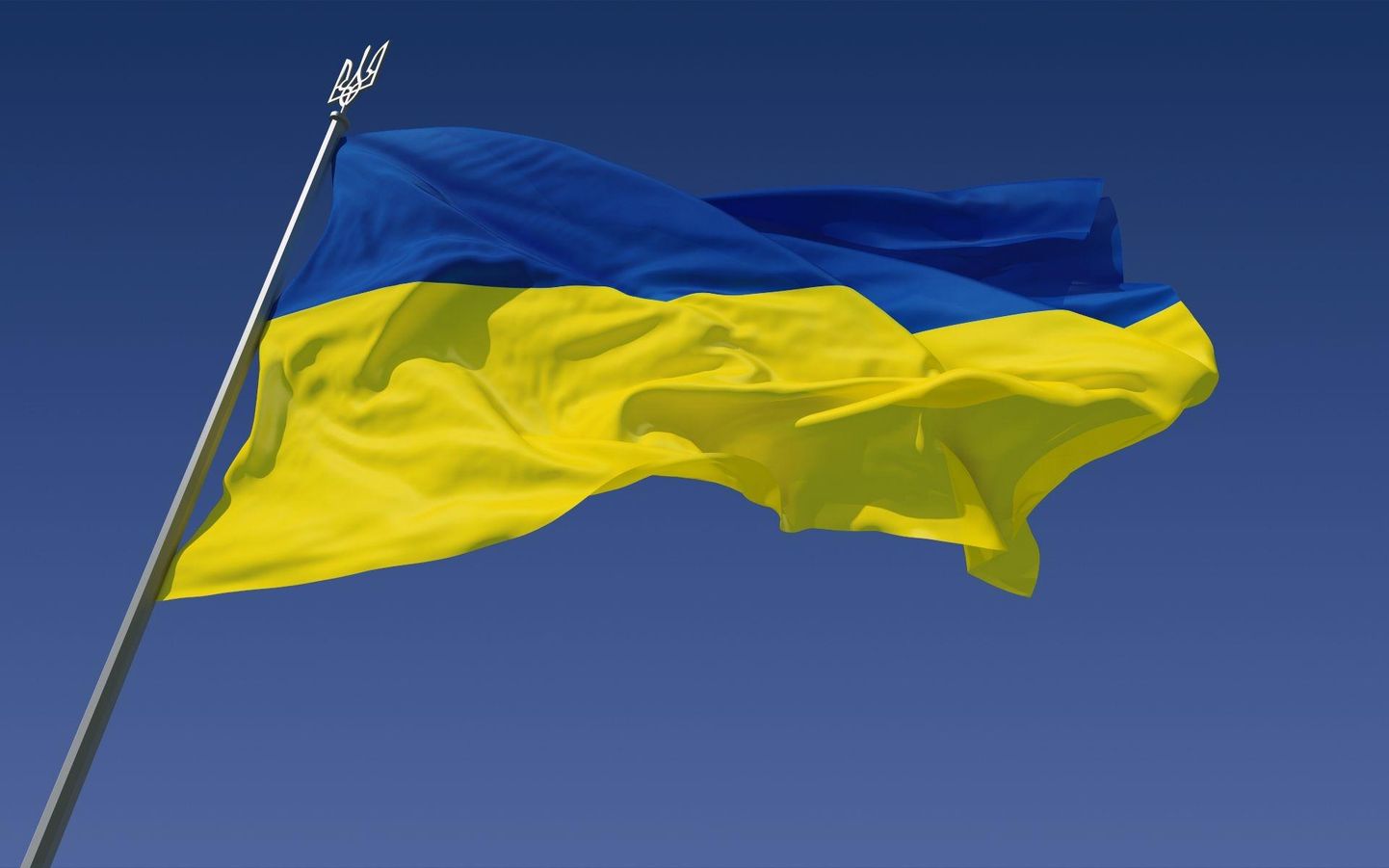 Украинский флаг. Фото иллюстративное.