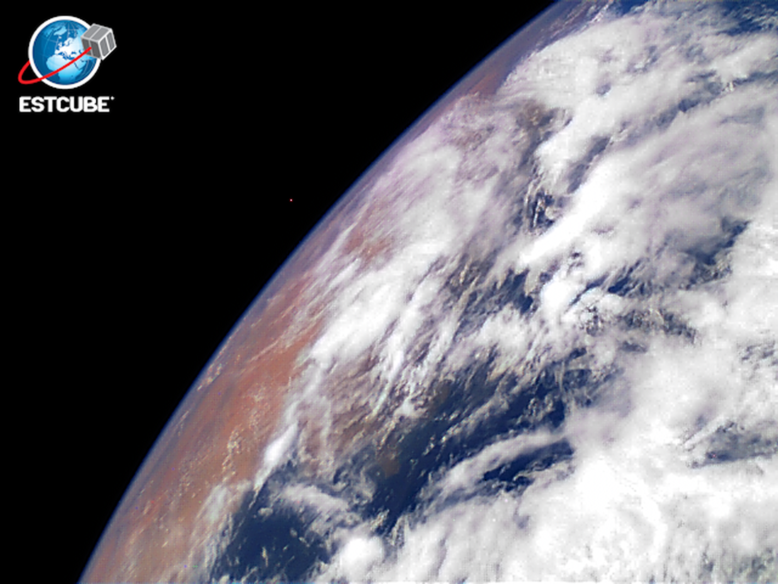 Satelliit ESTCUBE-1 esimene foto maa orbiidilt
