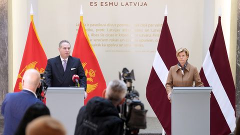 Melnkalne cer uz iestāšanos ES Latvijas prezidentūras laikā, norāda Braže